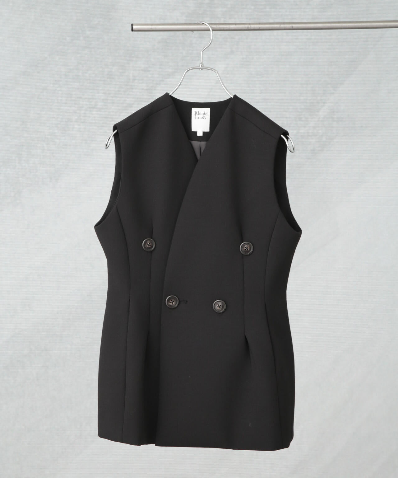 RhodolirioN/Sleeveless Jacket - Muslin 6715125001