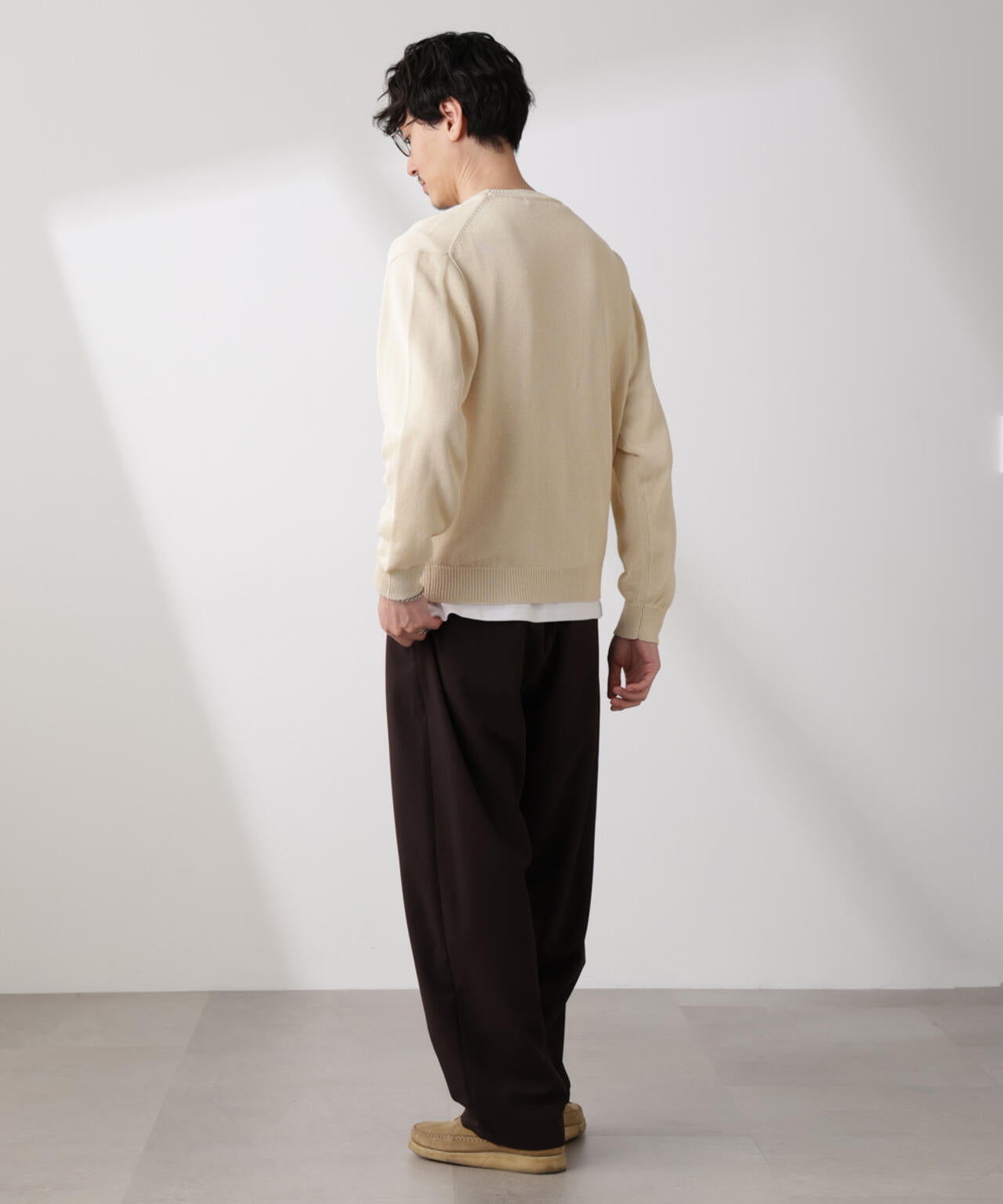 クルーネック シアーニット 6685122209