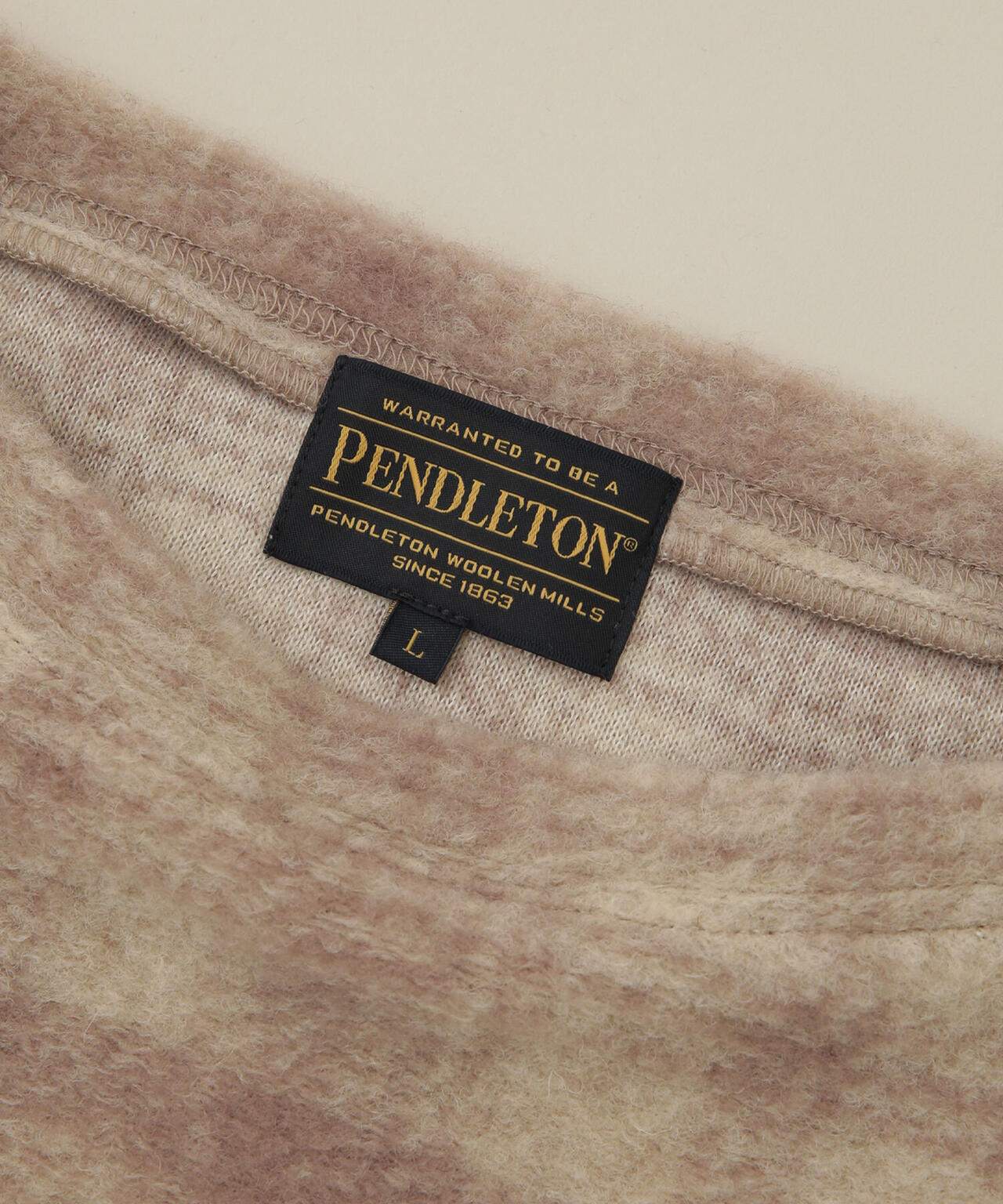 Pendleton/別注 Multi Panel Crew Pullover 6702222140