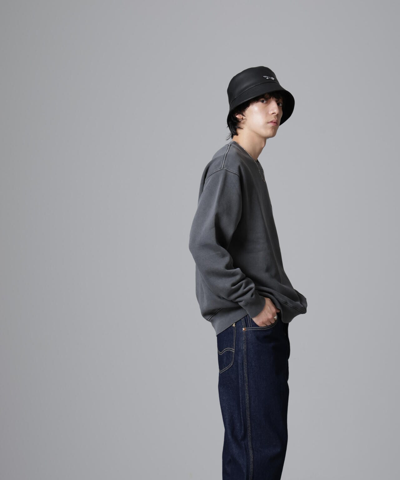 PENNEYS BLACK ピグメントスウェット 6724223233