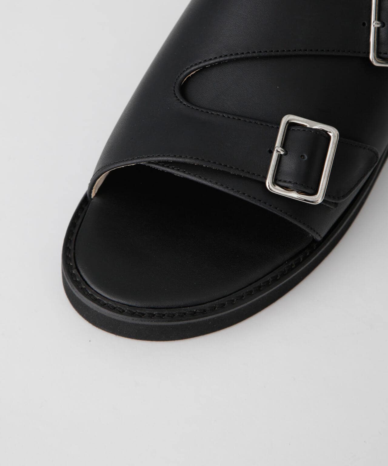 BEAUTIFUL SHOES/DOUBLE BELT SANDALS 6714135186