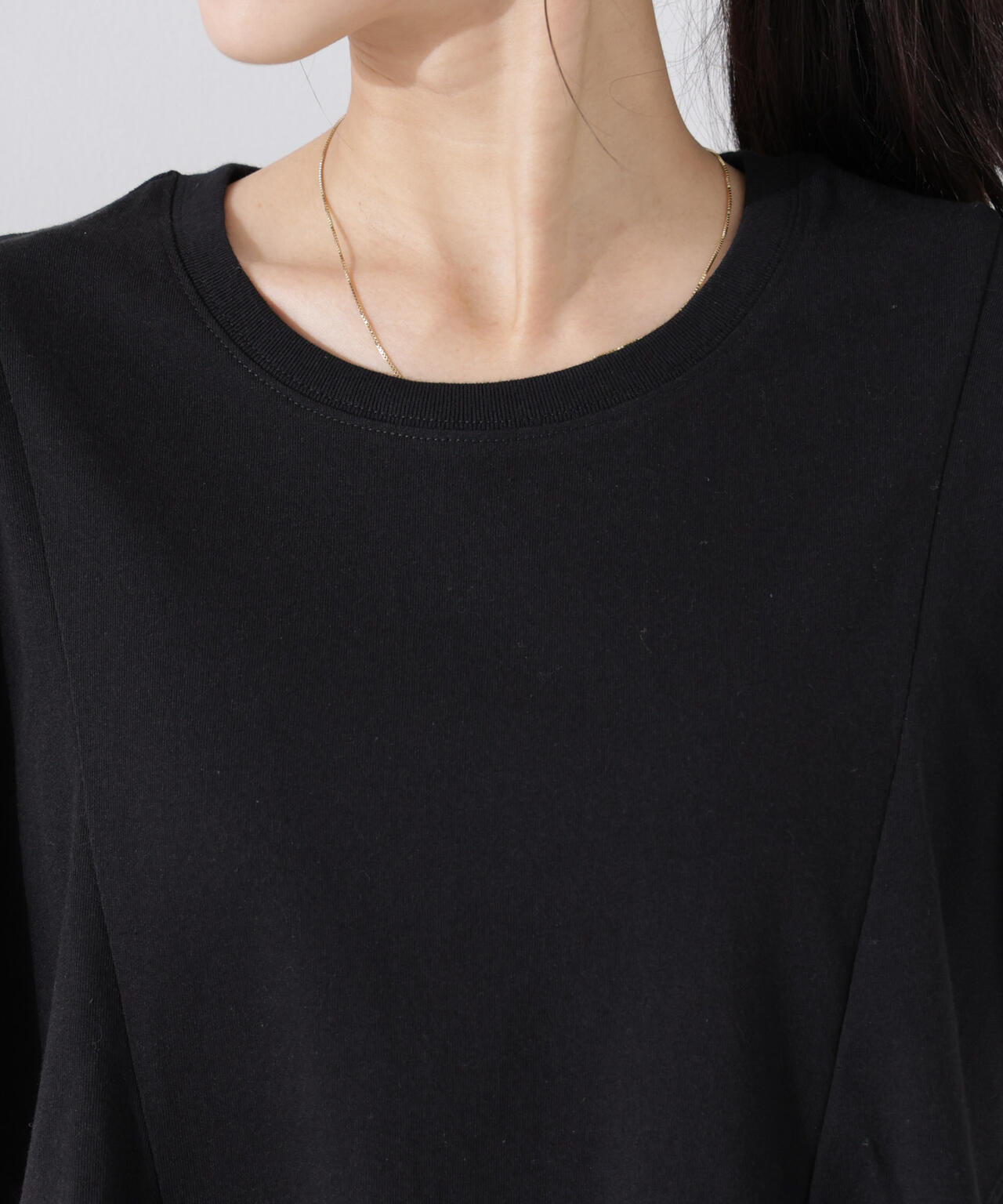 ラッフルデザインTシャツ 6735124309