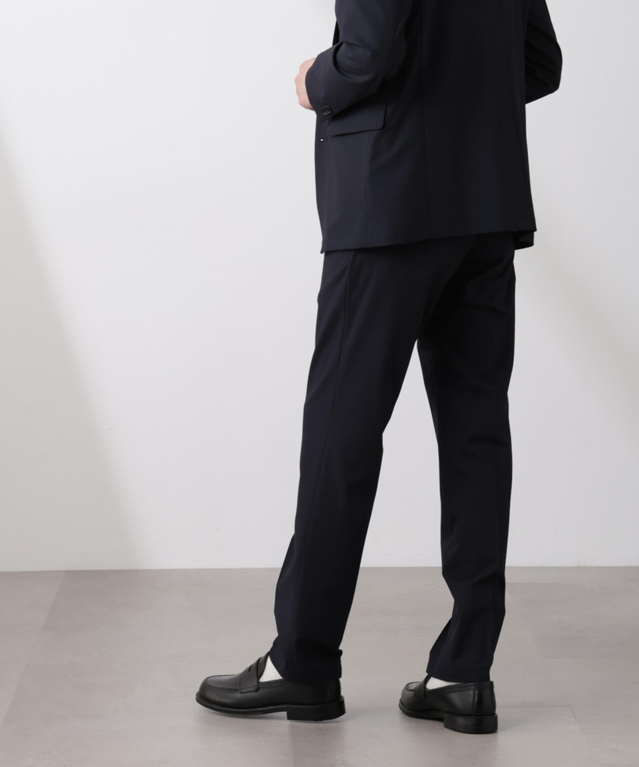 「N TROUSERS BASIC」トロピカルストレッチパンツ(セットアップ可) 6685129202