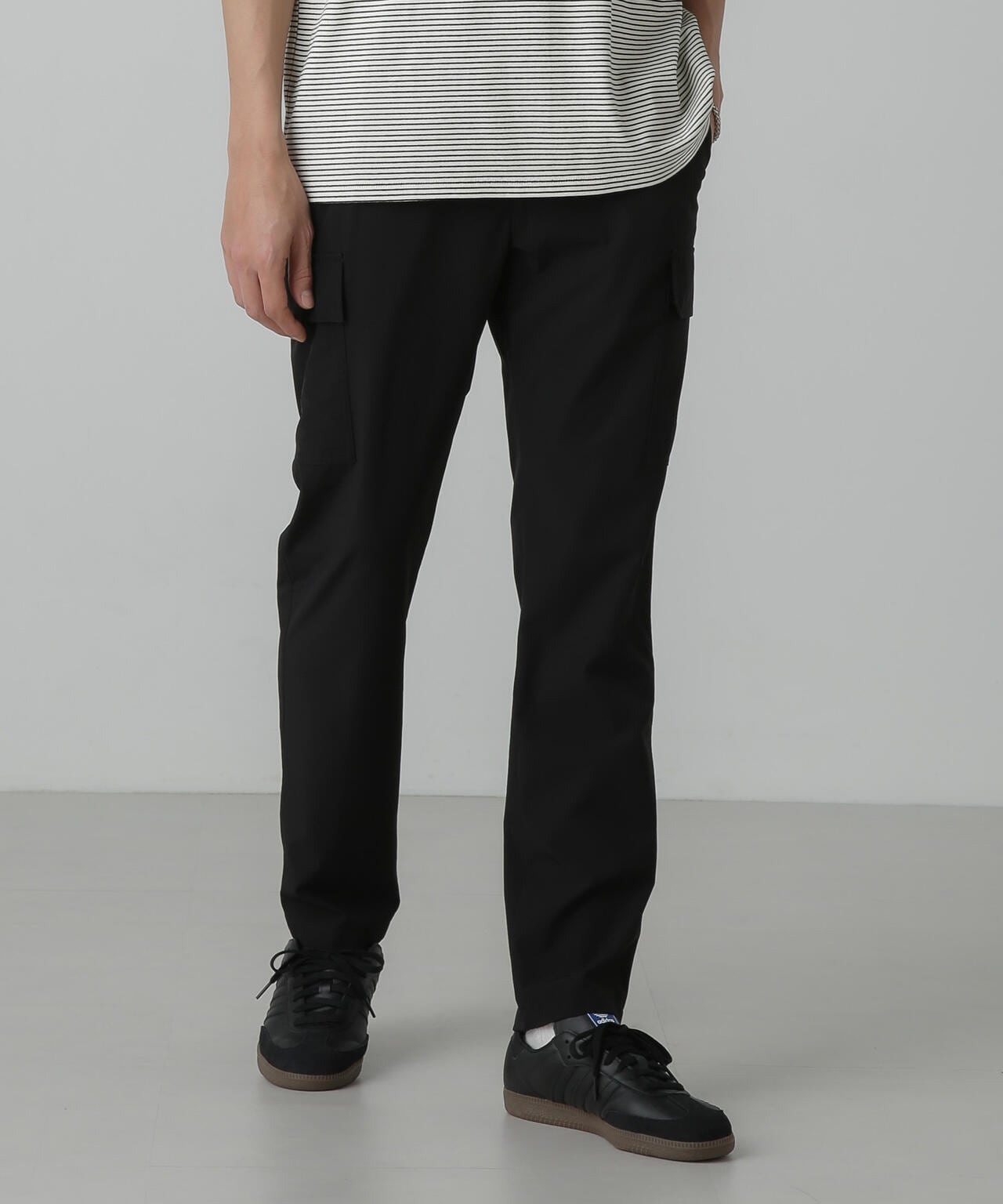 「N trousers」スリムストレッチ カーゴパンツ 6684127237