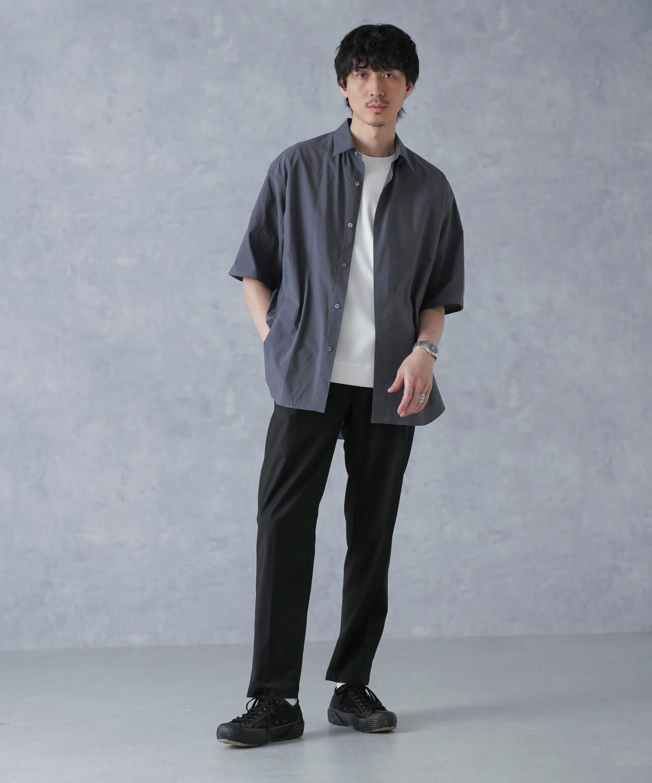 ESLOW/HALF SLEEVE SHIRT 6704121004