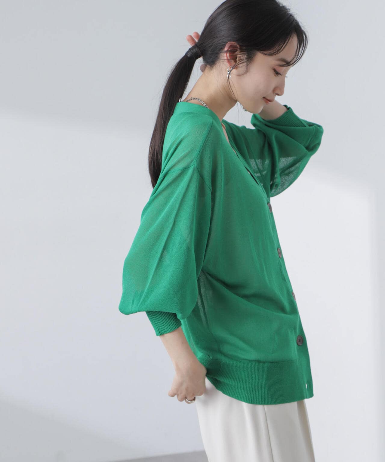 PENNEYS/PENNEYS別注TheFOXシアーカーディガン 6734122333