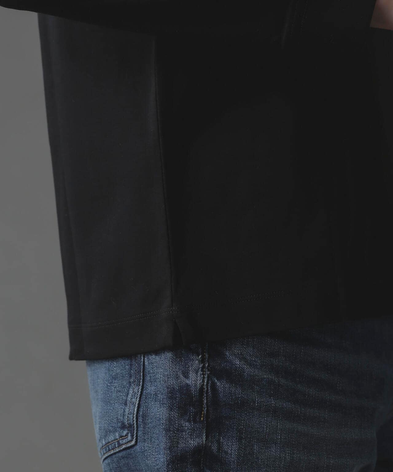 アンチスメルVネックTシャツ 長袖 6724123214