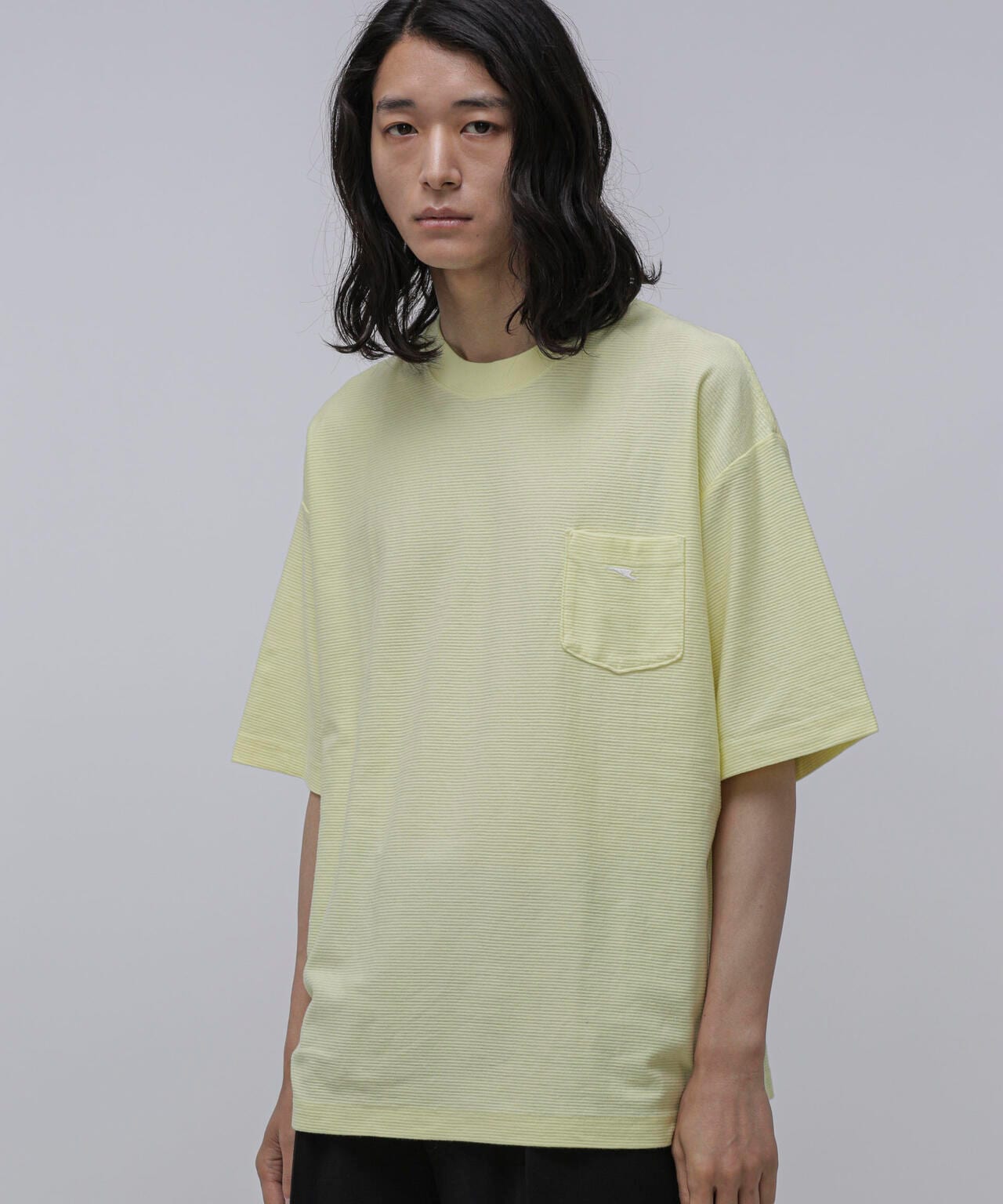LB.04/タックボーダーポケットTシャツ 6723124264