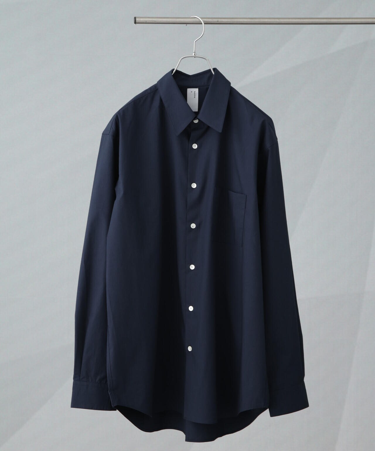 benine 9/オーガニックコットンロングスリーブシャツ 6704220059