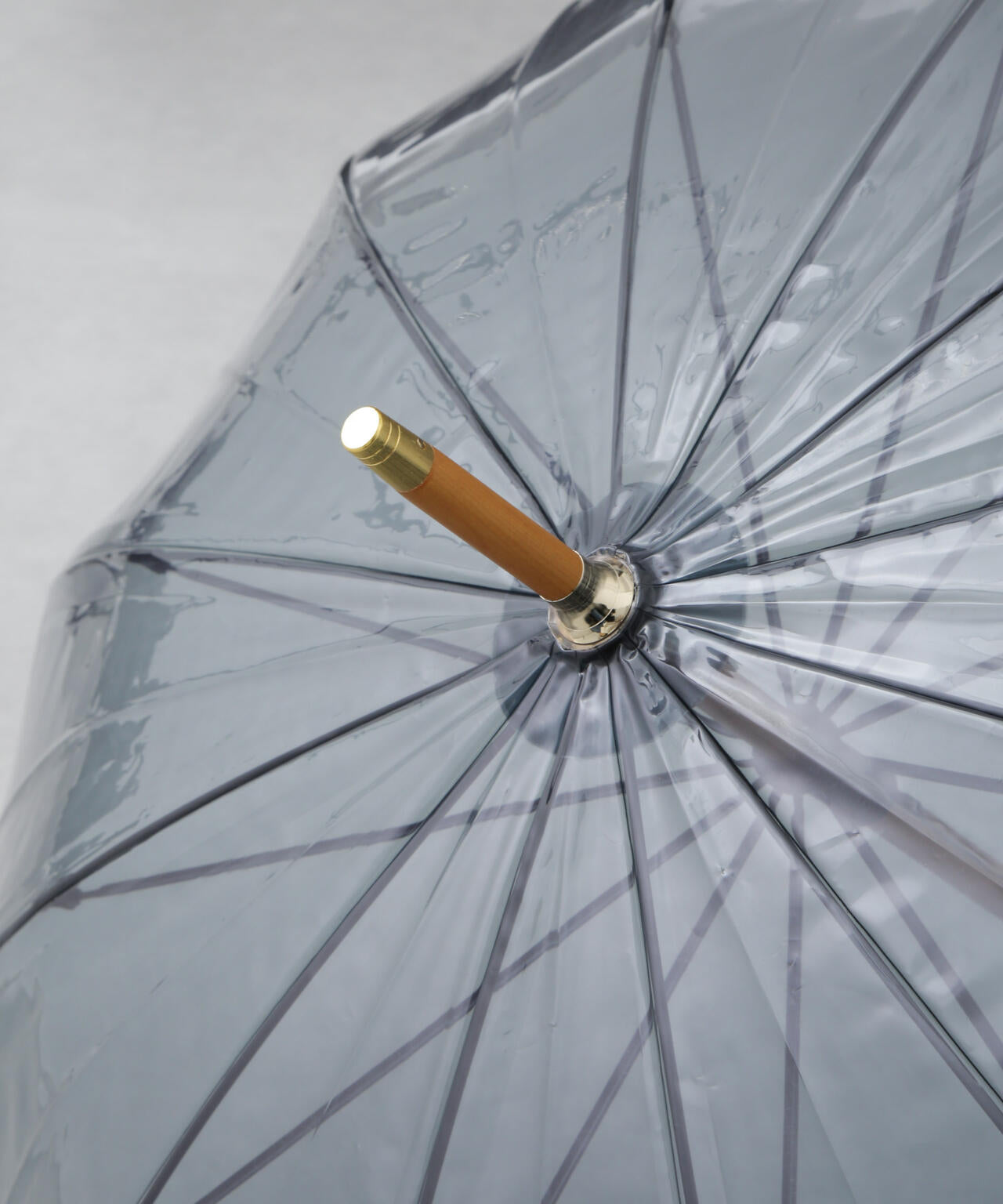 Traditional Weatherwear/CLEAR UMBRELLA BAMBOO 6715153001