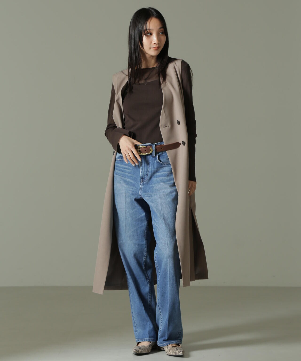 Healthy DENIM/別注 Tallow ストレート デニム 6715127030