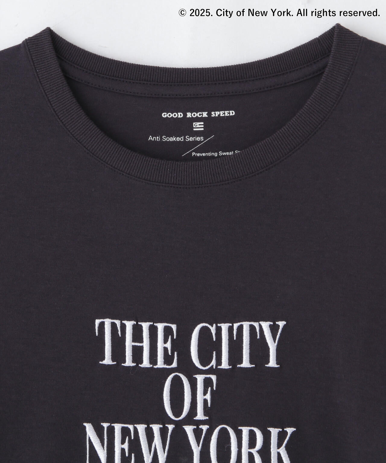 GOOD ROCK SPEED×Anti Soaked(R) 汗染み防止 NYC Tシャツ 6695124308