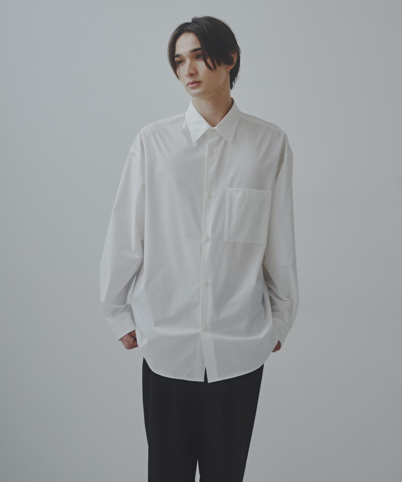 「Commonuse」SOLOTEX リラクシングプレーンシャツ 6684220215