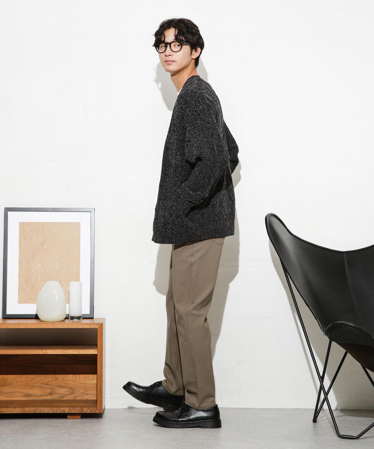 ストレッチポンチテーパード5Pパンツ 6723227202