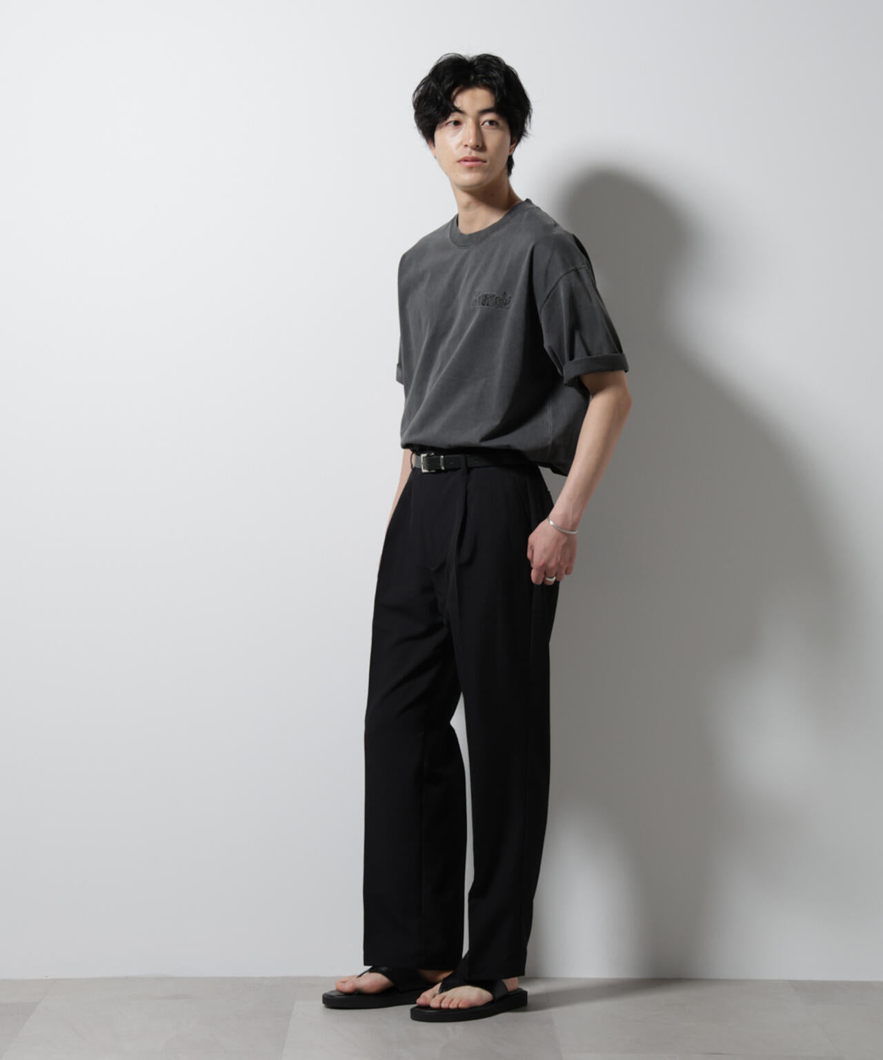 「MOFFISIE」オリジナル刺繍プリント Tシャツ 半袖 6725124243