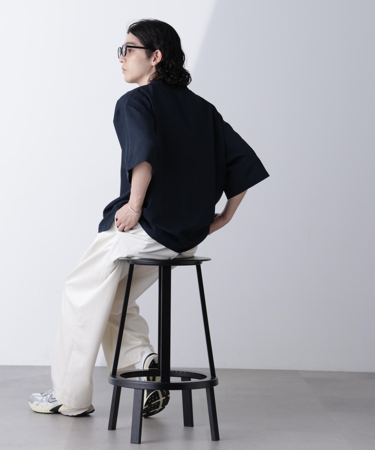 テックリネン布帛Tシャツ 半袖(セットアップ可) 6724224230