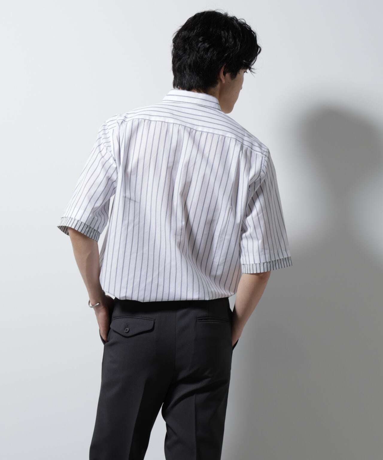 クレイジーストライプシャツ 半袖 1 6725121230