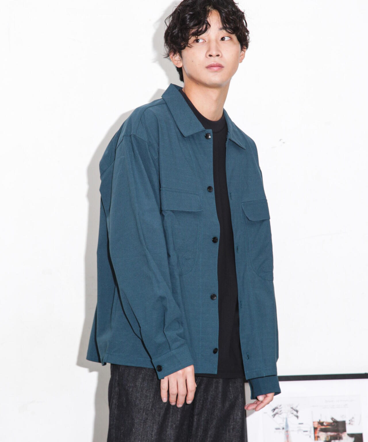ストレッチワイドCPOシャツ 長袖 6723220209