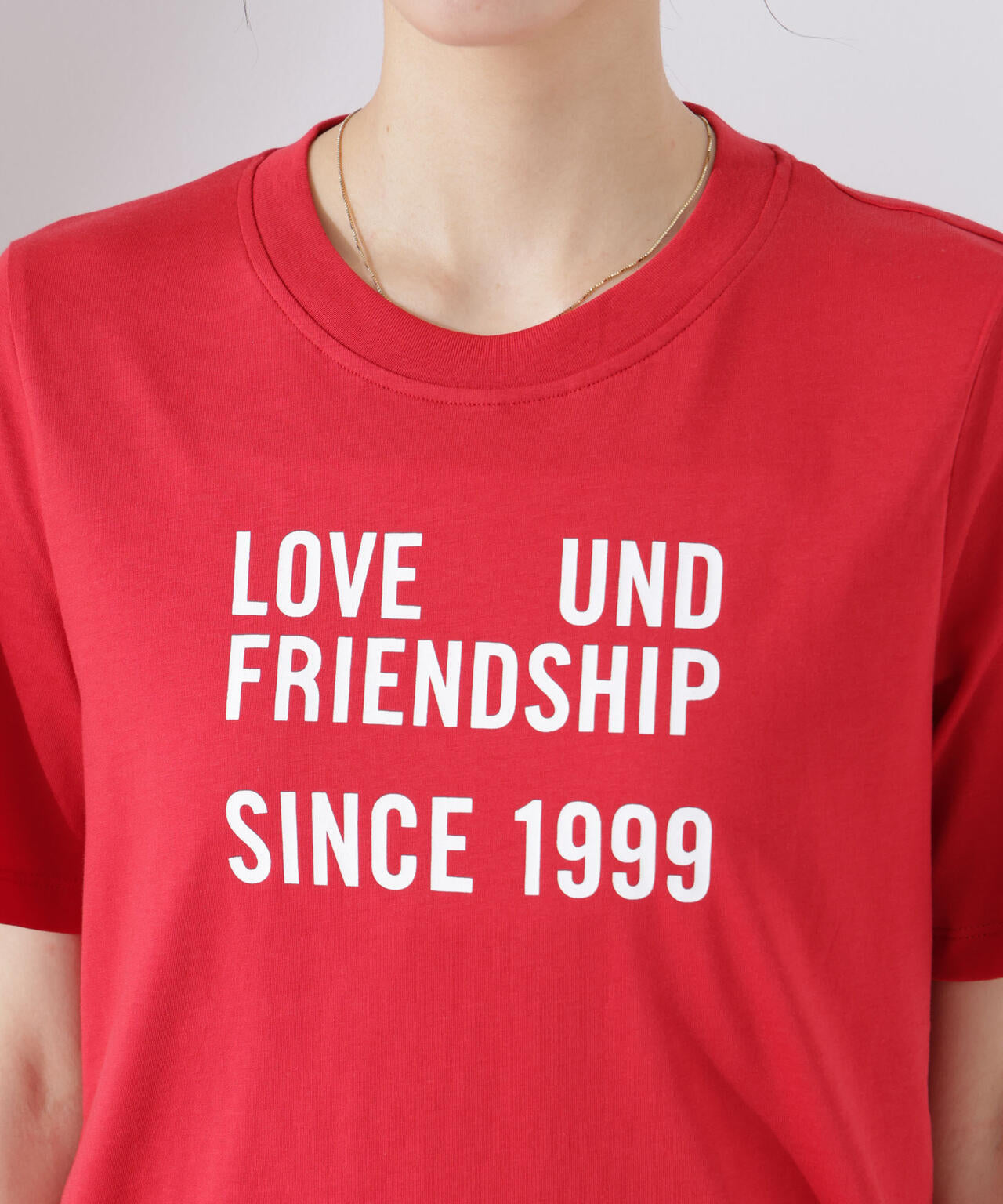 BAUM UND PFERDGARTEN/Organic Cotton jersey Tシャツ 6715124019