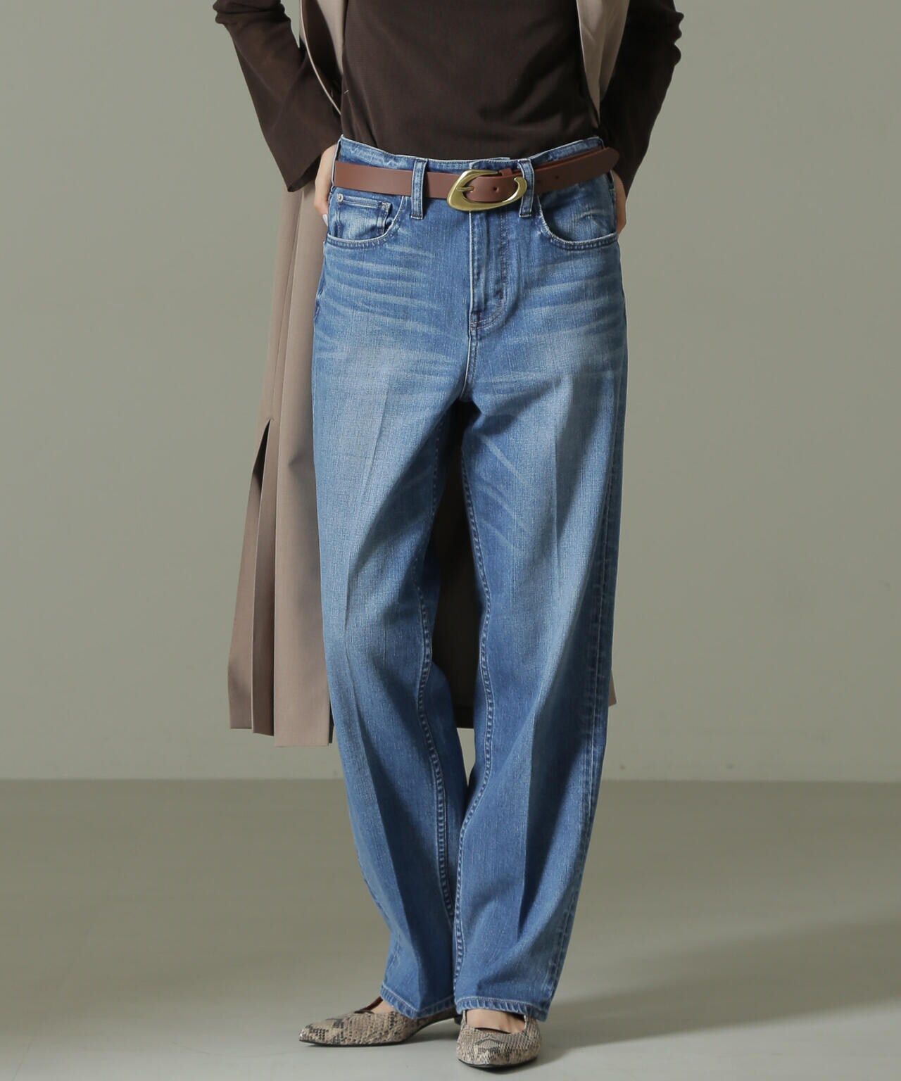 Healthy DENIM/別注 Tallow ストレート デニム 6715127030