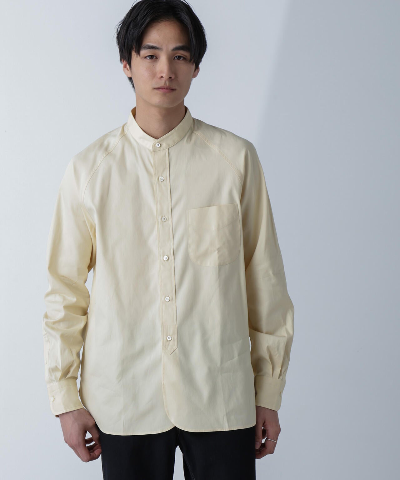 Scye/Oxford Grandad Collor Shirt