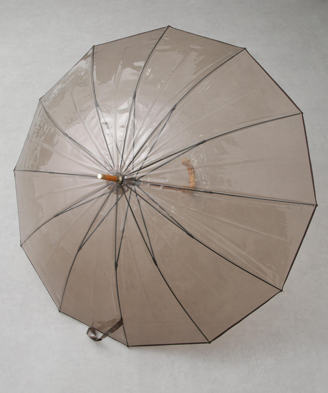 Traditional Weatherwear/CLEAR UMBRELLA BAMBOO 6715153001