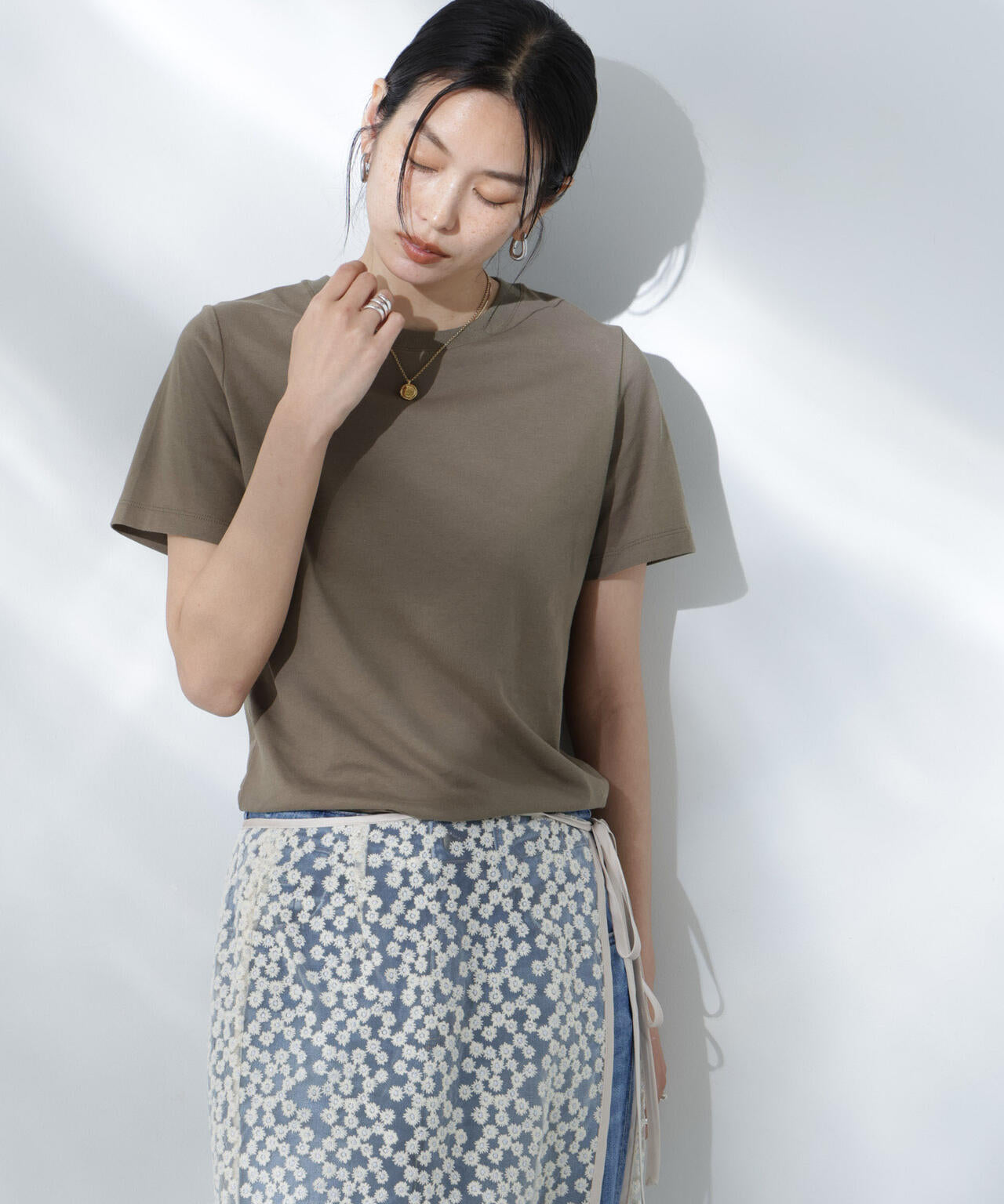 Anti Soaked(R) 汗染み防止クルーネックTシャツ 6695124300