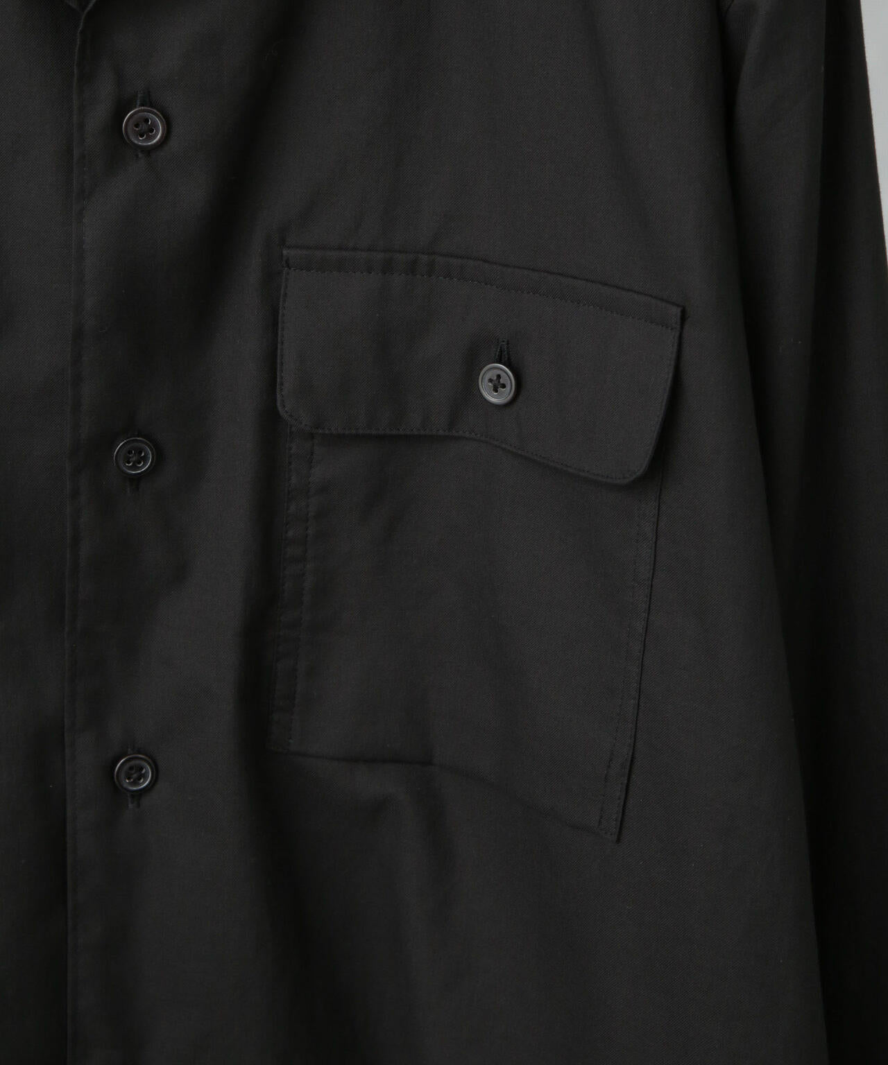 ULTERIOR/POWDERY SOFT TWILL O/C SHIRT 6705120119