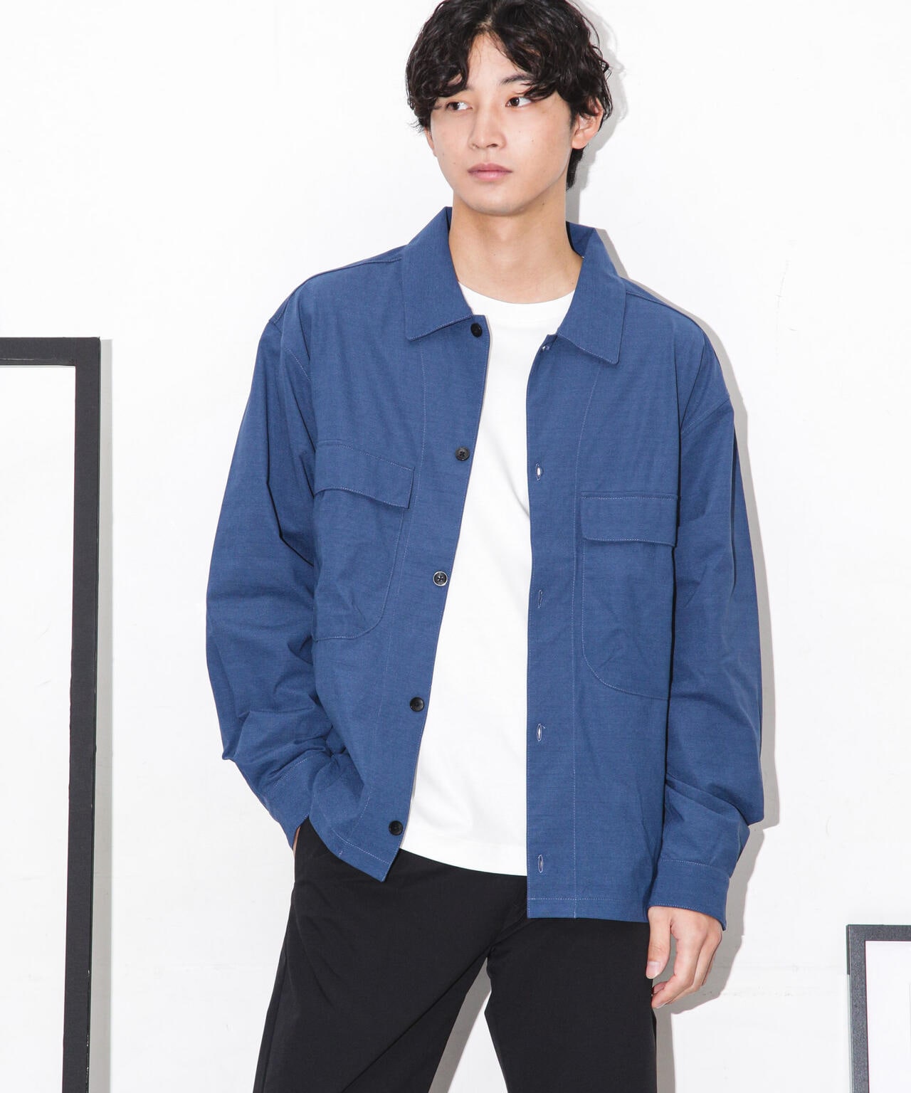 ストレッチワイドCPOシャツ 長袖 6723220209