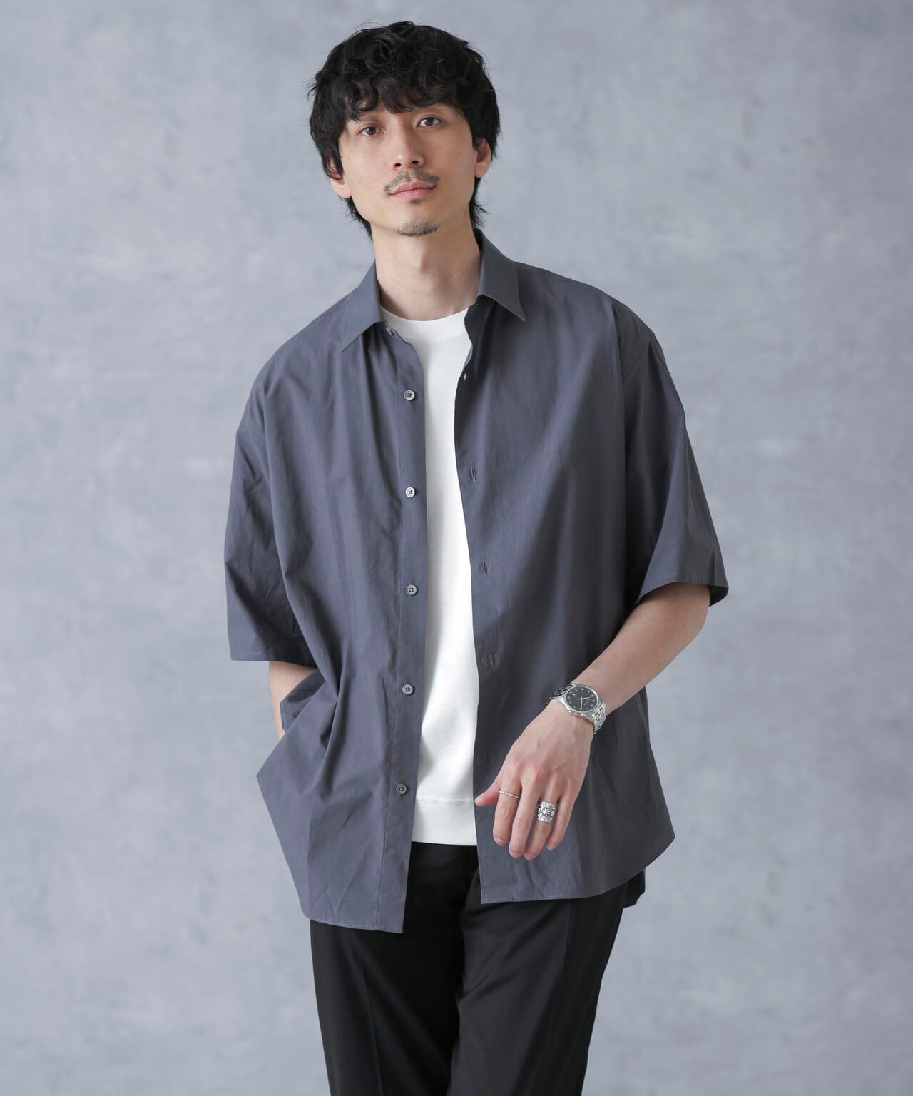 ESLOW/HALF SLEEVE SHIRT 6704121004