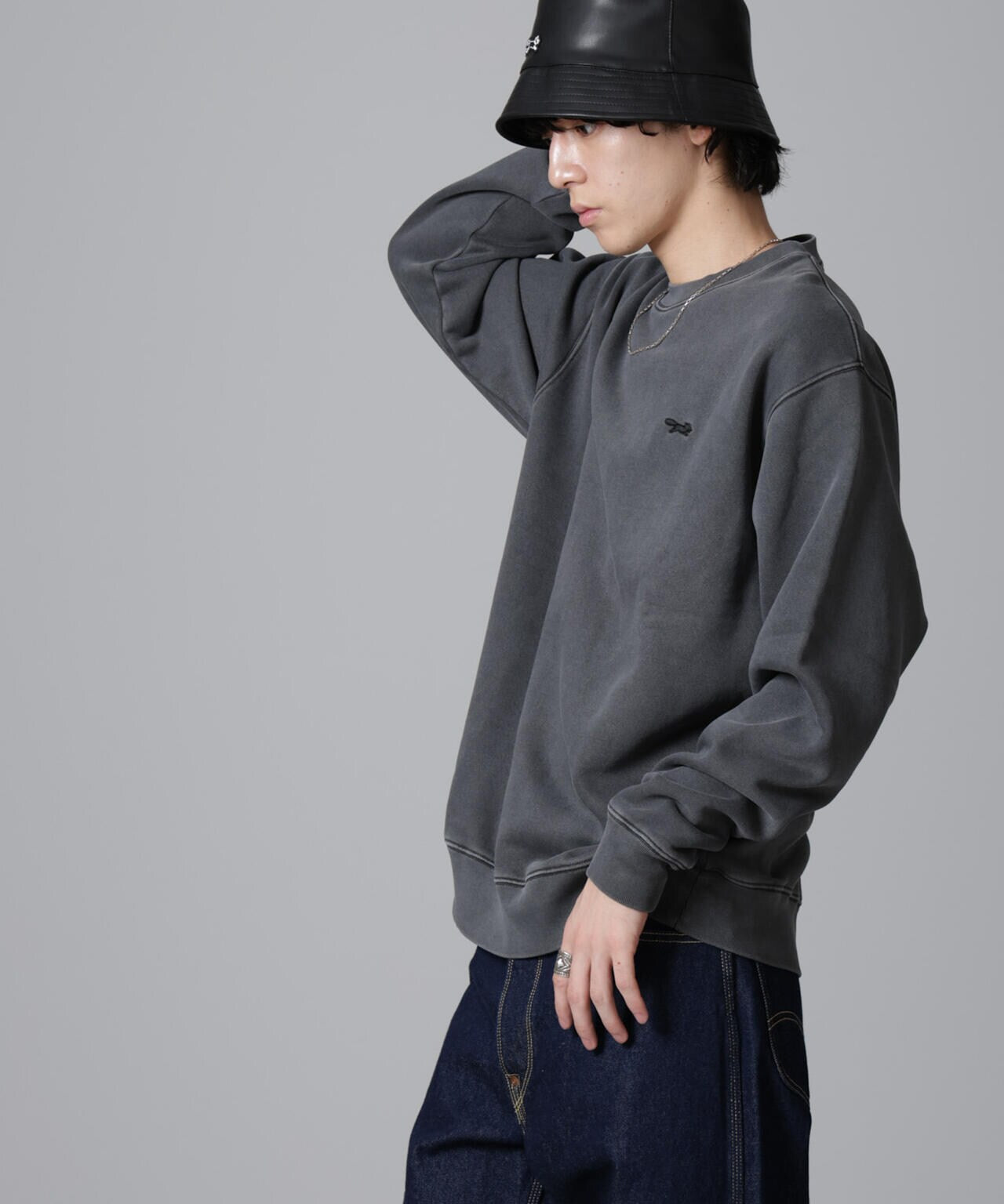 PENNEYS BLACK ピグメントスウェット 6724223233