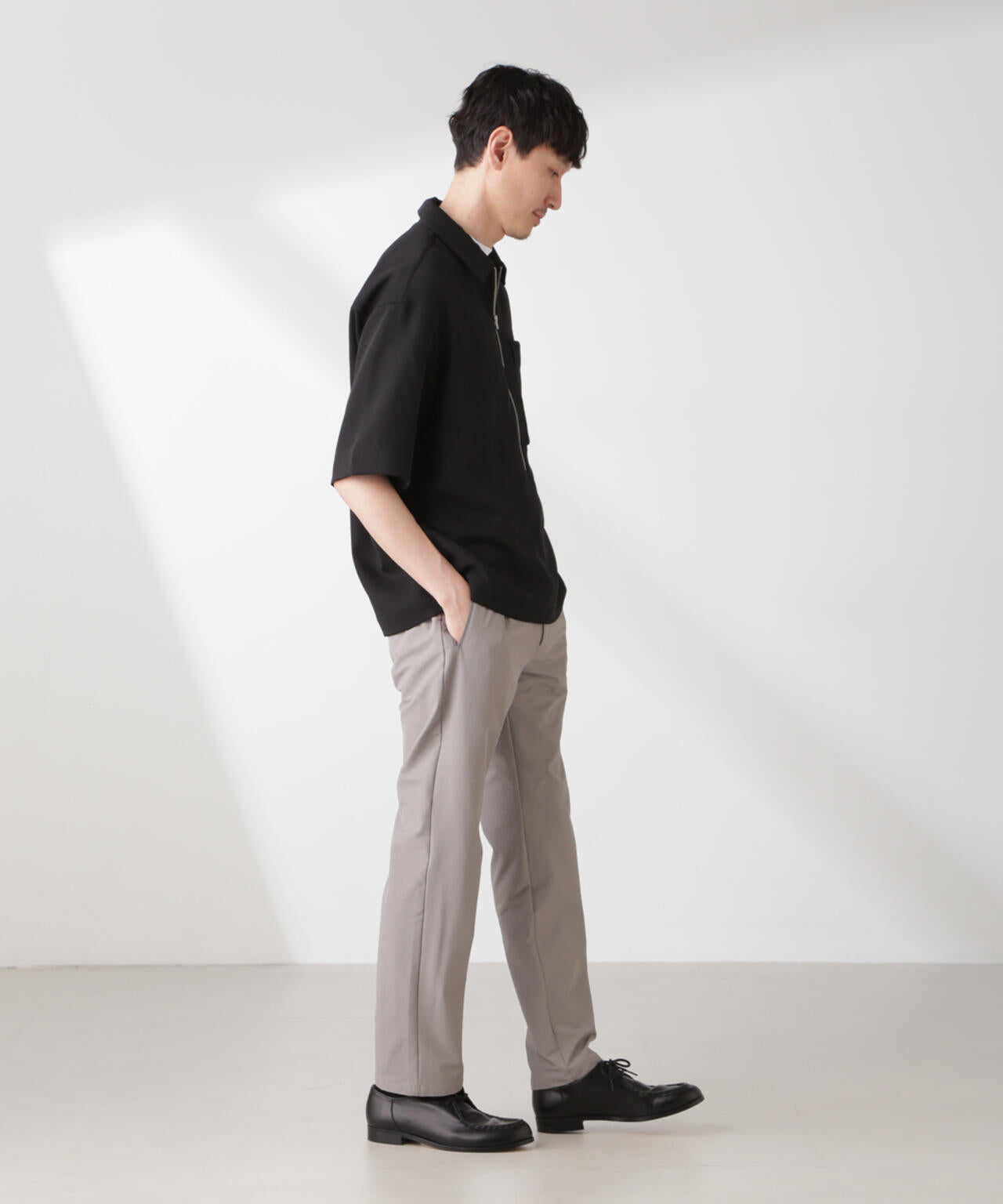 Epoche ハーフZIPシャツ 6685121208