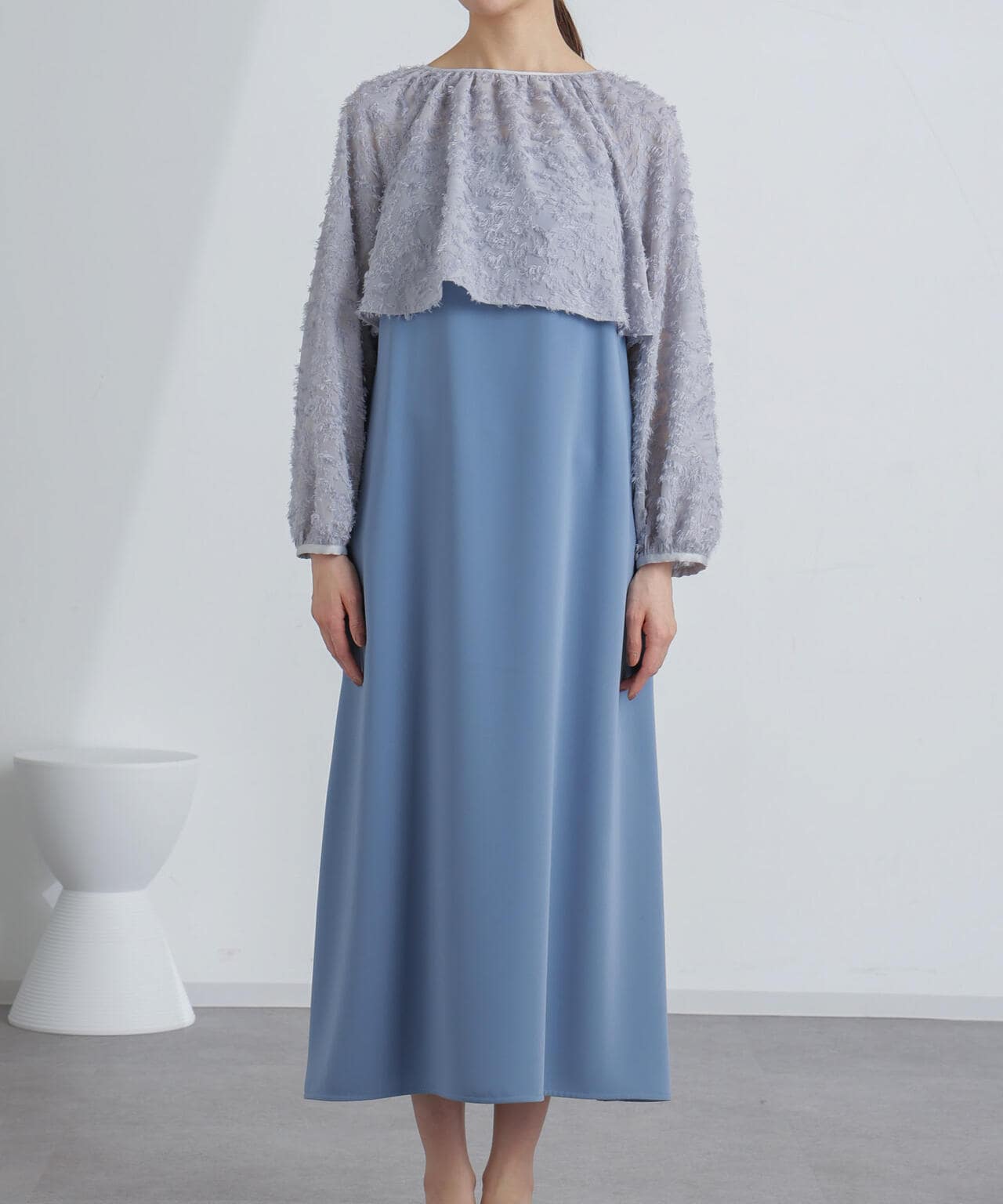 前後2WAYボレロ付きキャミワンピース 6694119309