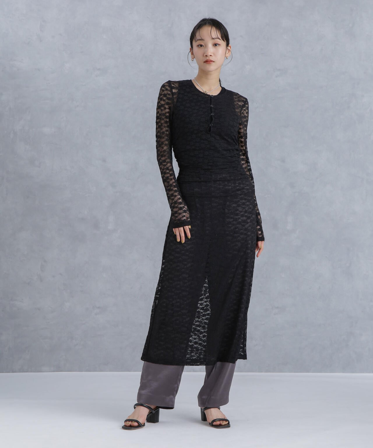 Baum und Pferdgarten / JULITA Lace Stretch ワンピース