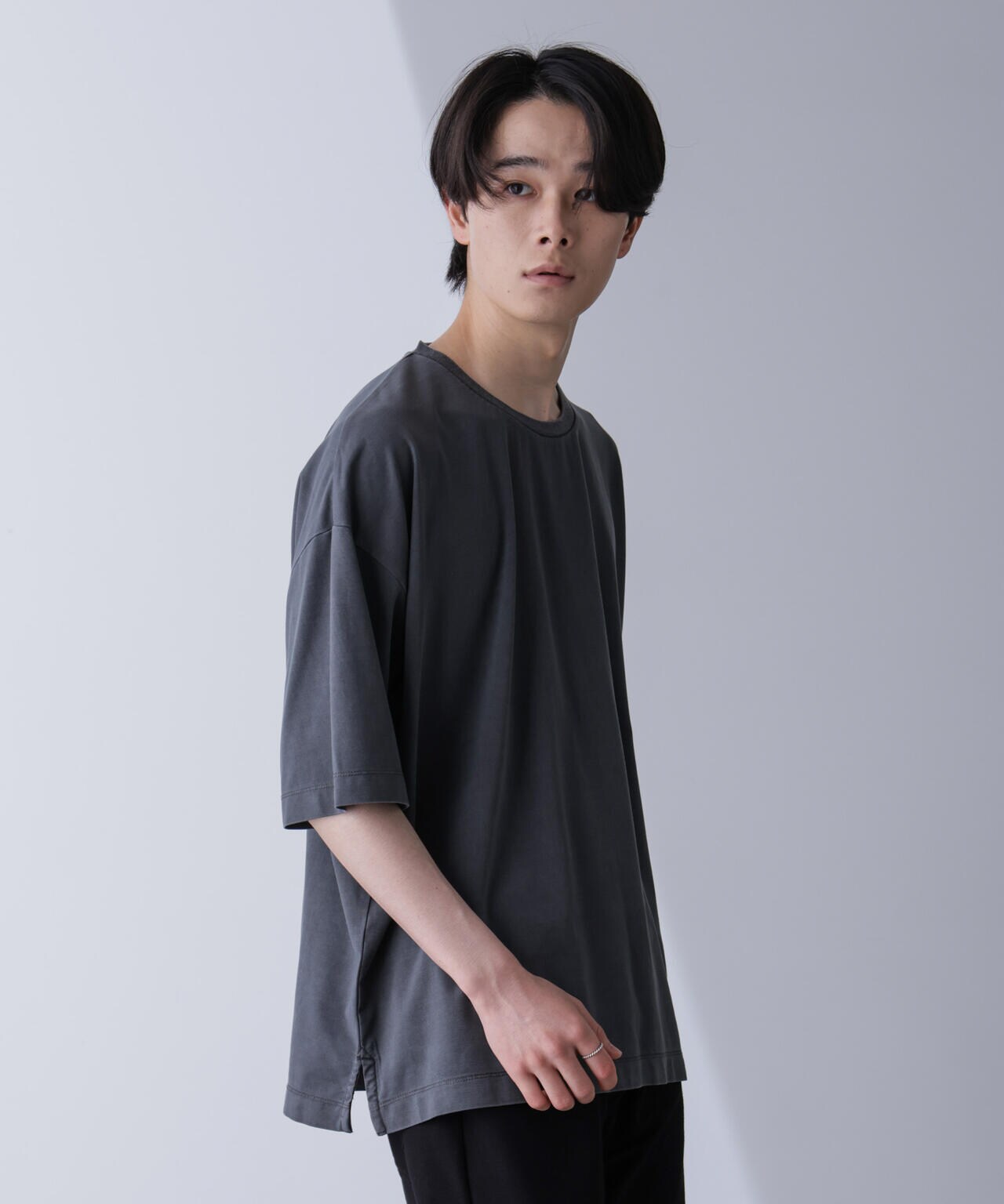 WEB限定/ピグメントビッグTシャツ 半袖 6724224203