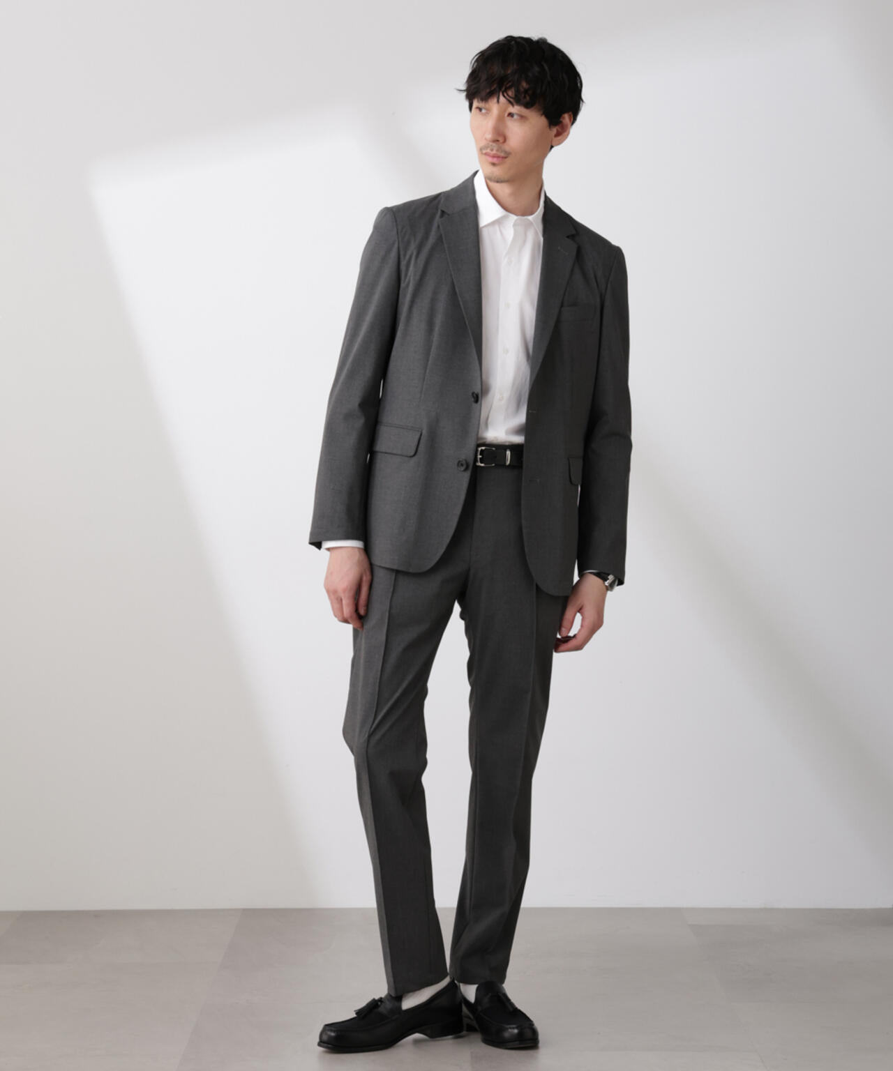 「N JACKET BASIC」トロピカルストレッチジャケット(セットアップ可) 6685117202