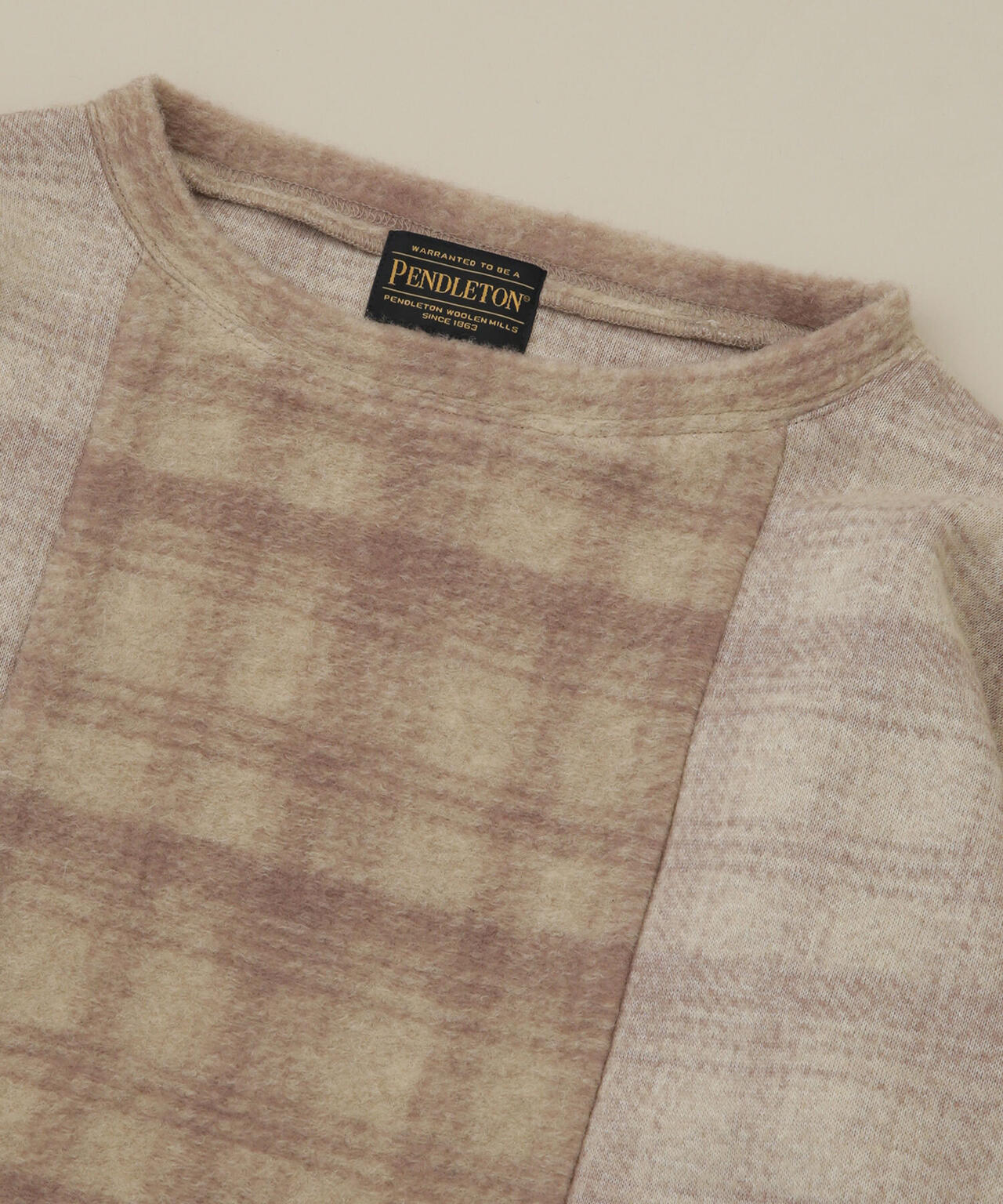 Pendleton/別注 Multi Panel Crew Pullover 6702222140