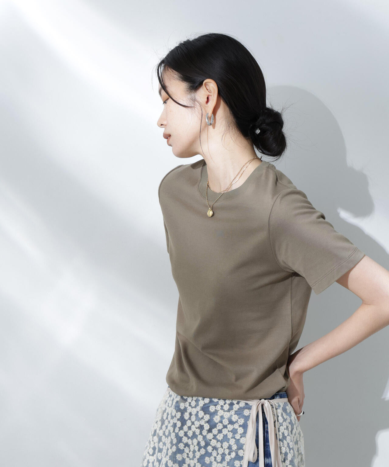 Anti Soaked(R) 汗染み防止クルーネックTシャツ 6695124300