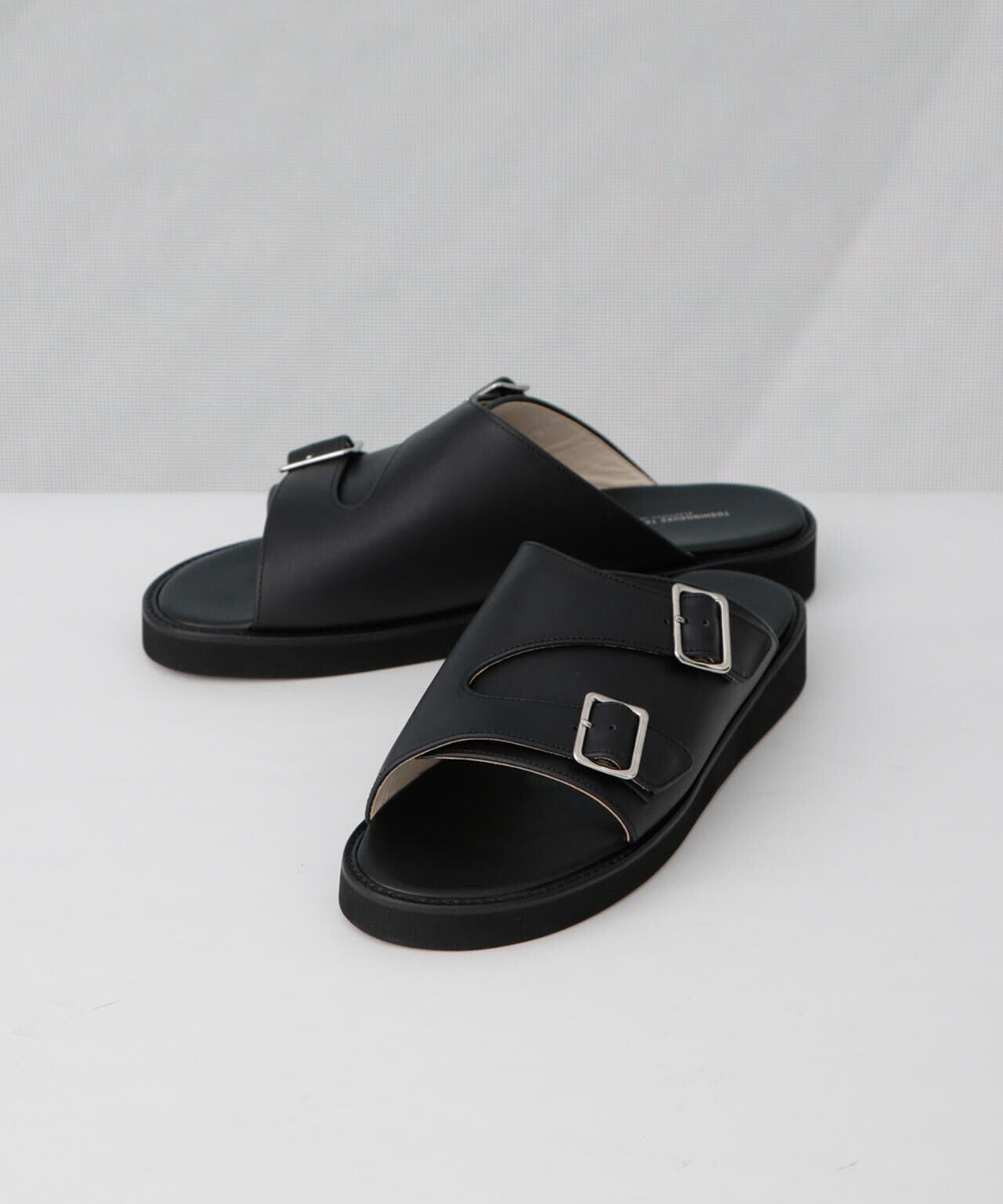 BEAUTIFUL SHOES/DOUBLE BELT SANDALS 6714135186