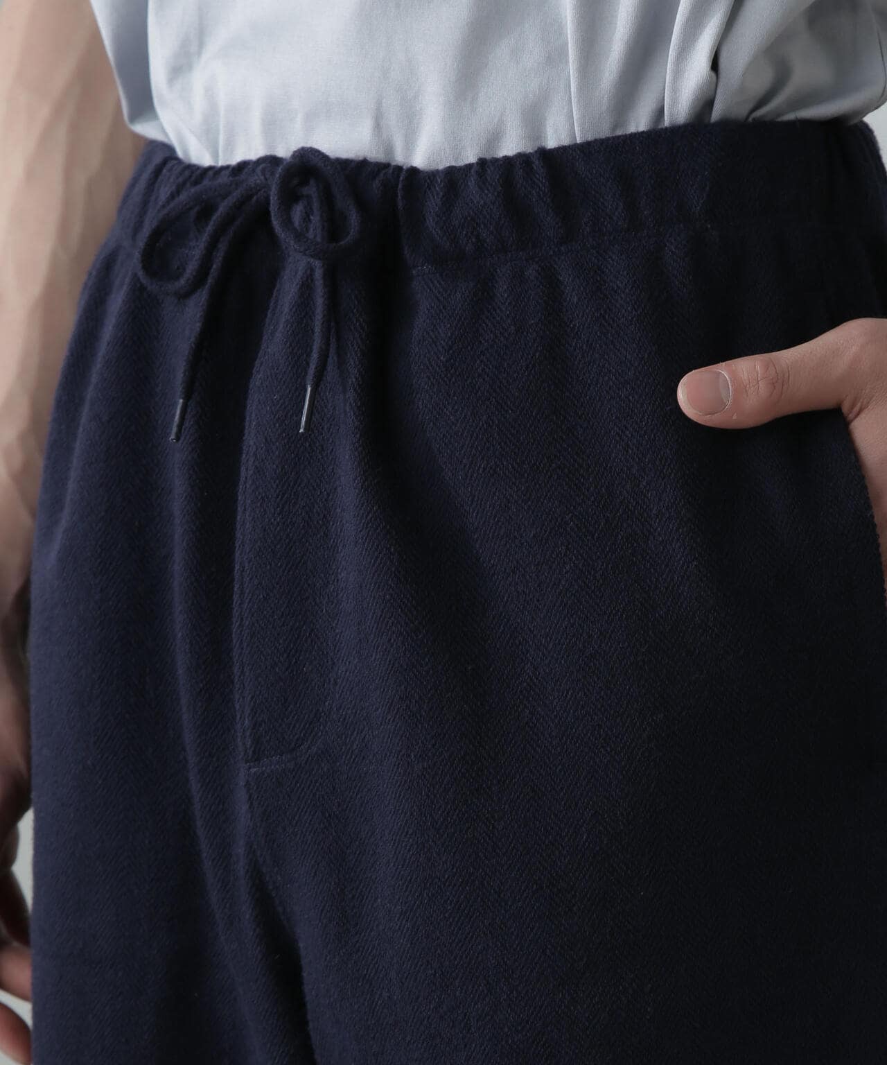 ヘリンボーン起毛ショートパンツ(セットアップ可) 6724128201