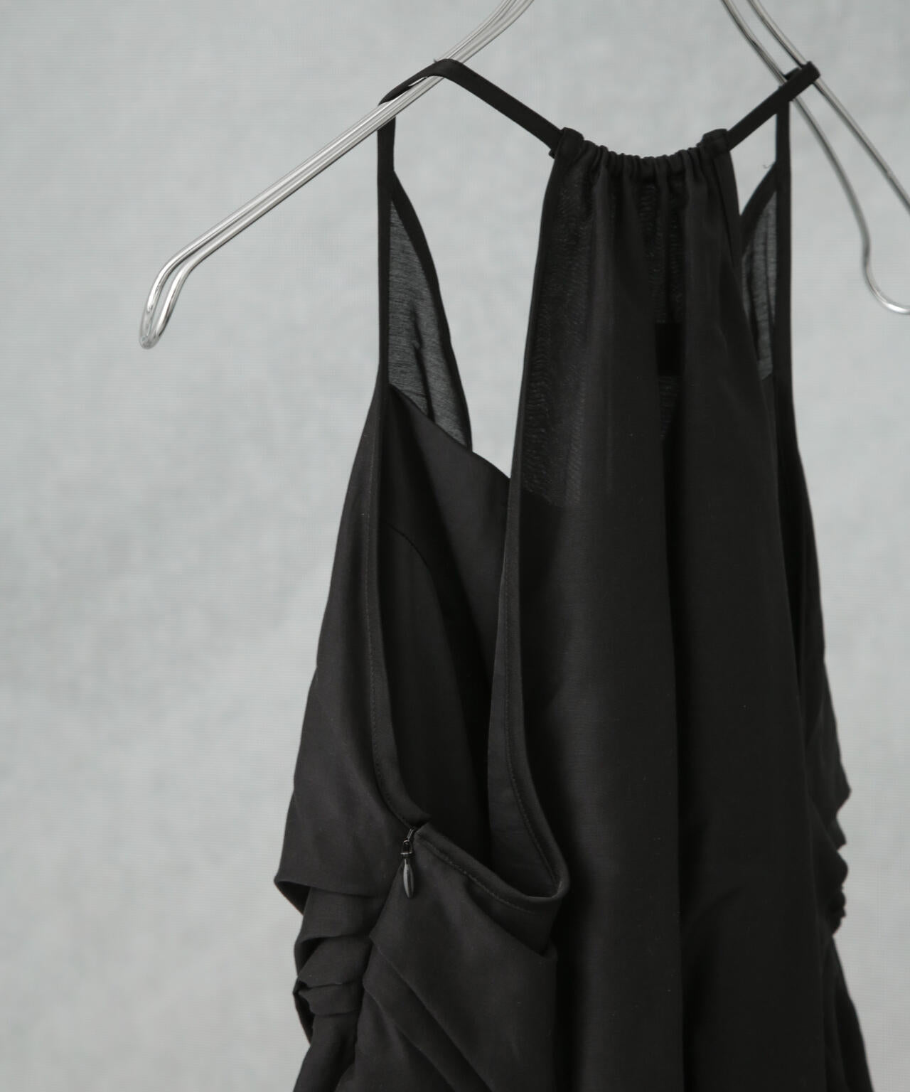 ANTHEM A/COTTON SILK DRAPE BUSTLE DRESS 6715119049