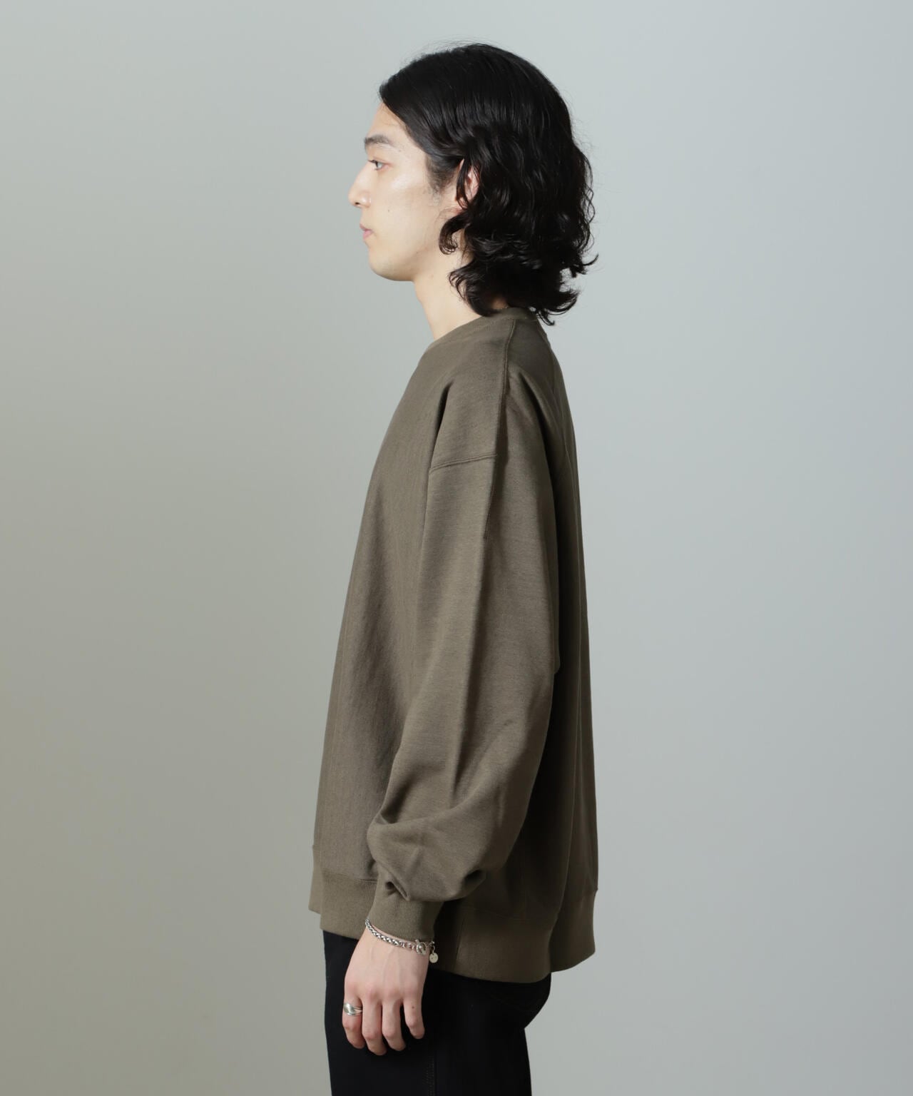 ULTERIOR/FADED SILKY TERRY RW SWEAT SH 6704223051
