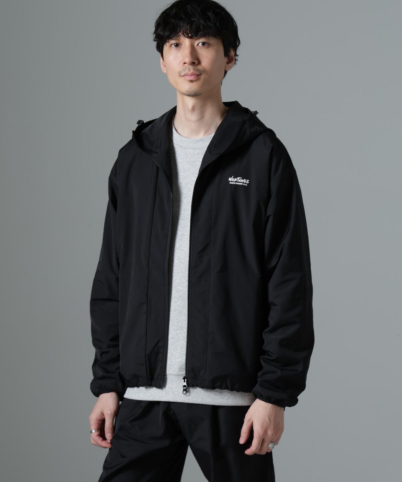WILD THINGS/別注 Hood Blouson(セットアップ対応) 6705112045