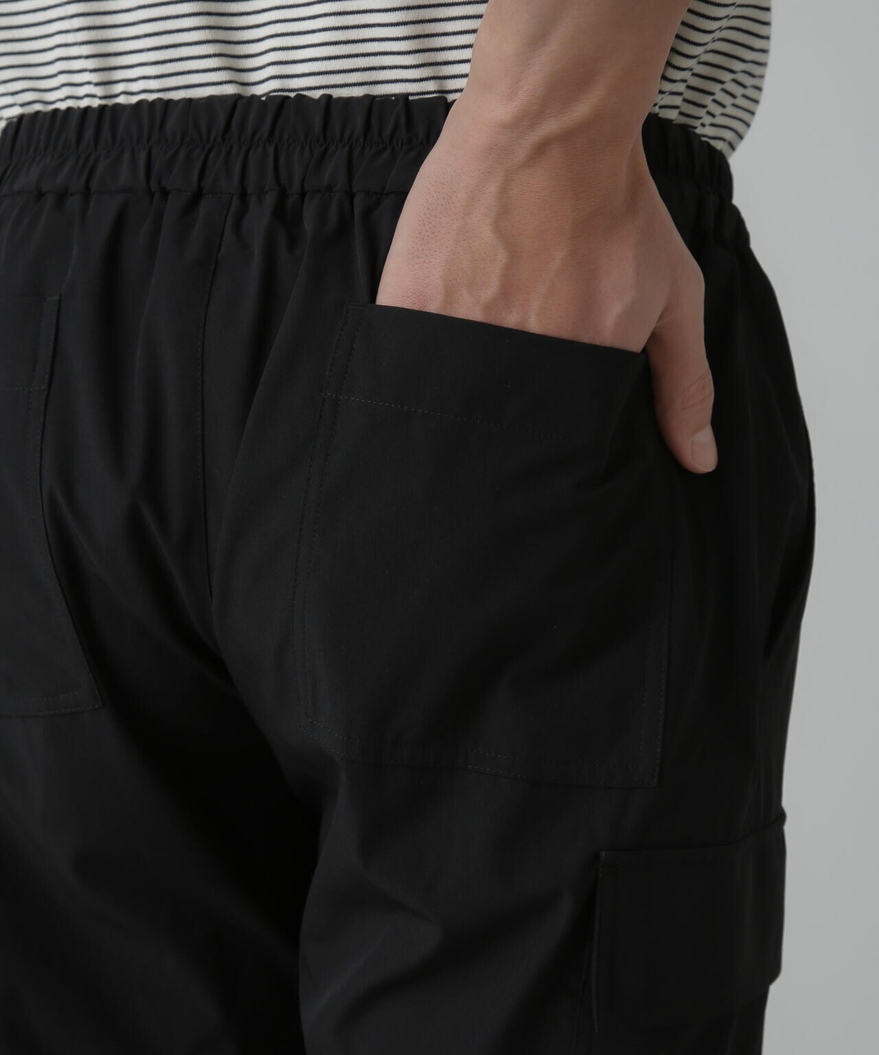 「N trousers」スリムストレッチ カーゴパンツ 6684127237