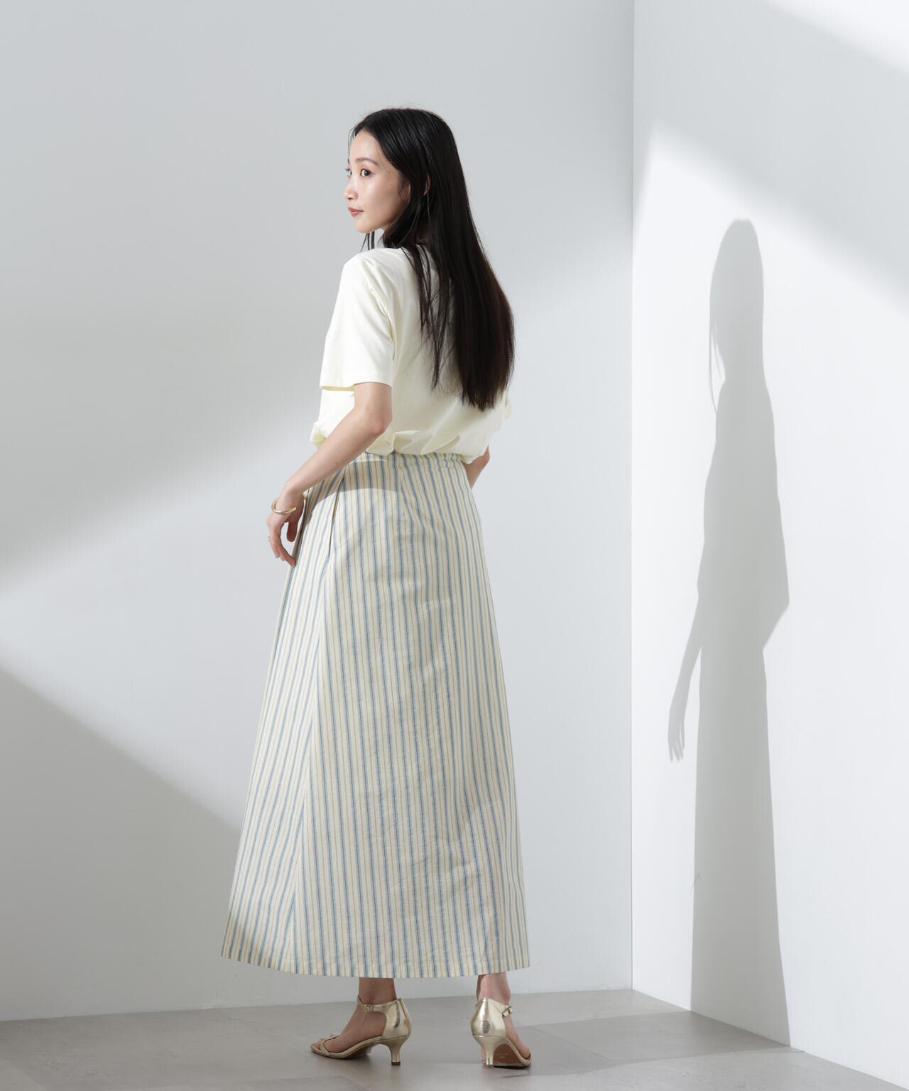BAUM UND PFERDGARTEN/Organic Cotton Jersey ロゴTシャツ 6715124002