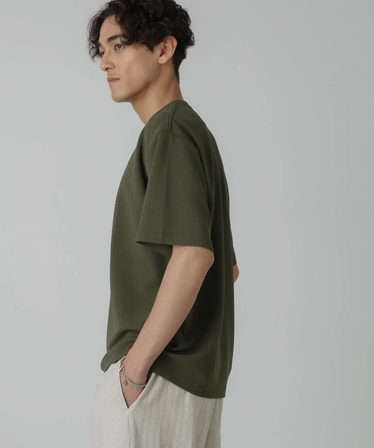 梨地ダンボールリラックスTシャツ(セットアップ可) 6724124230