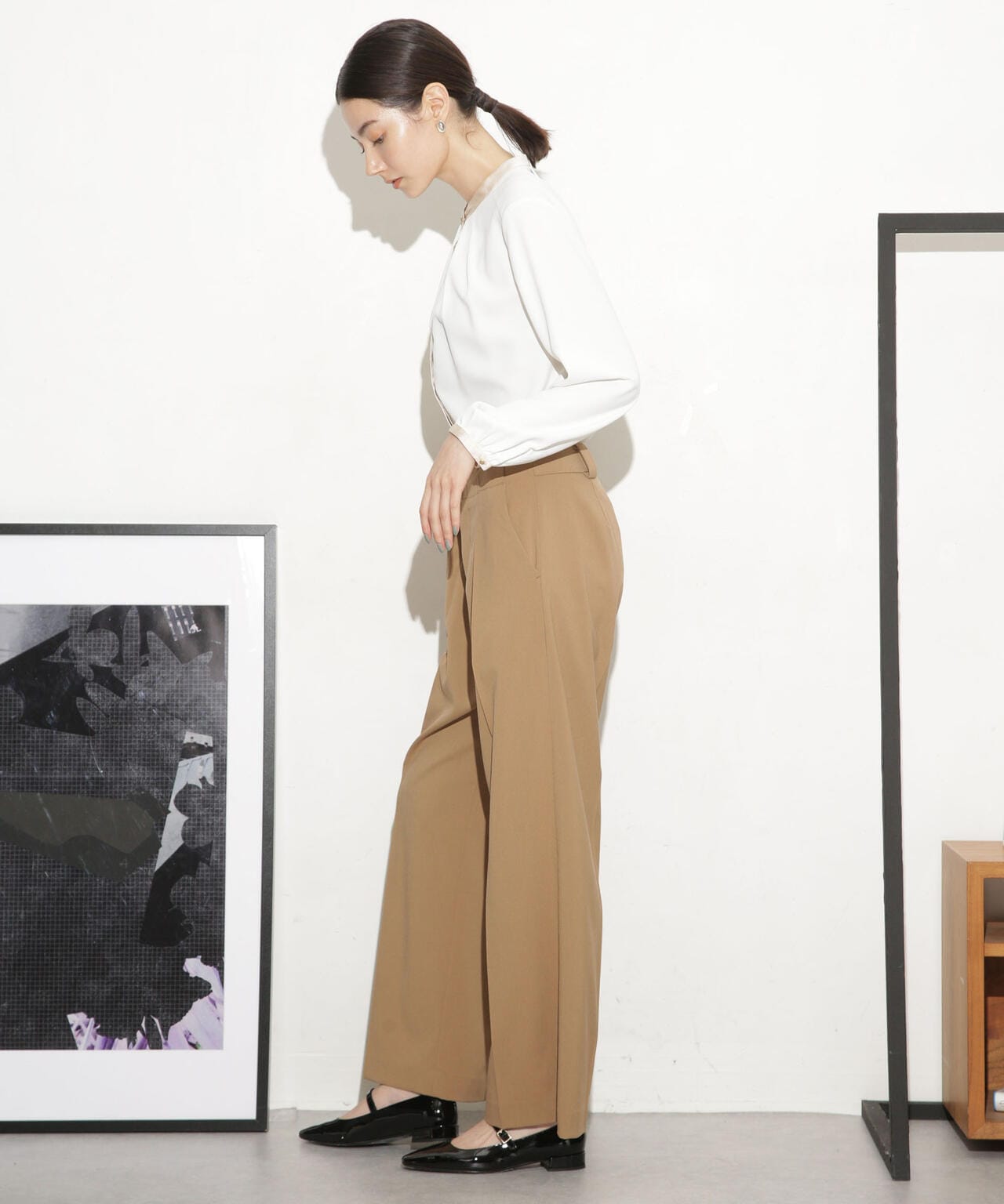 インタックワイドパンツ(セットアップ可) 6693227304