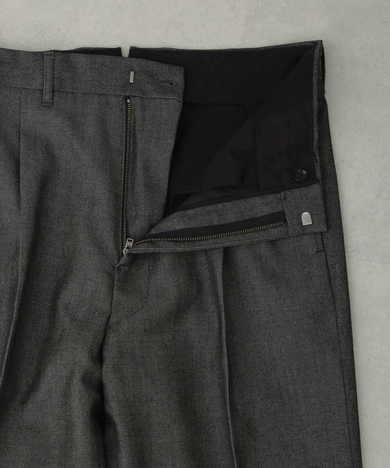 benine 9/Wool Gabardine Two-Tuck Slacks 6705127127