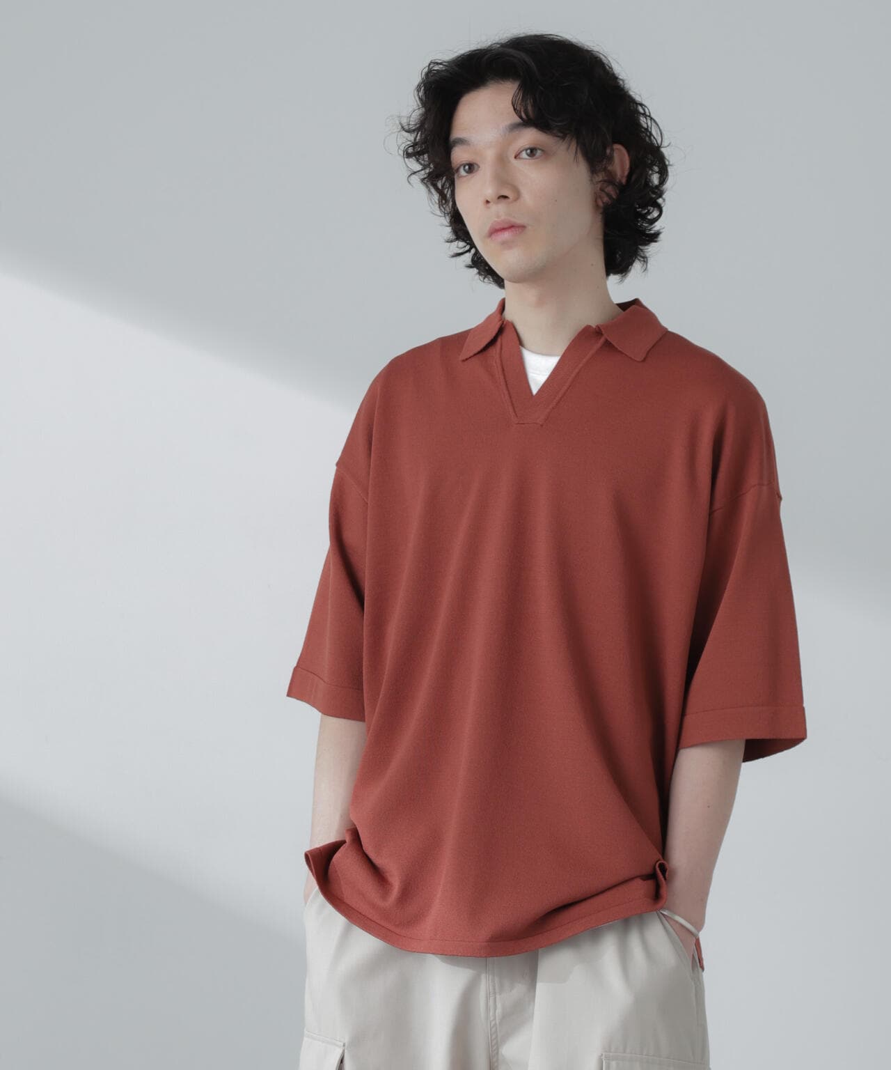 リラックススキッパーポロシャツ 半袖 6724122212