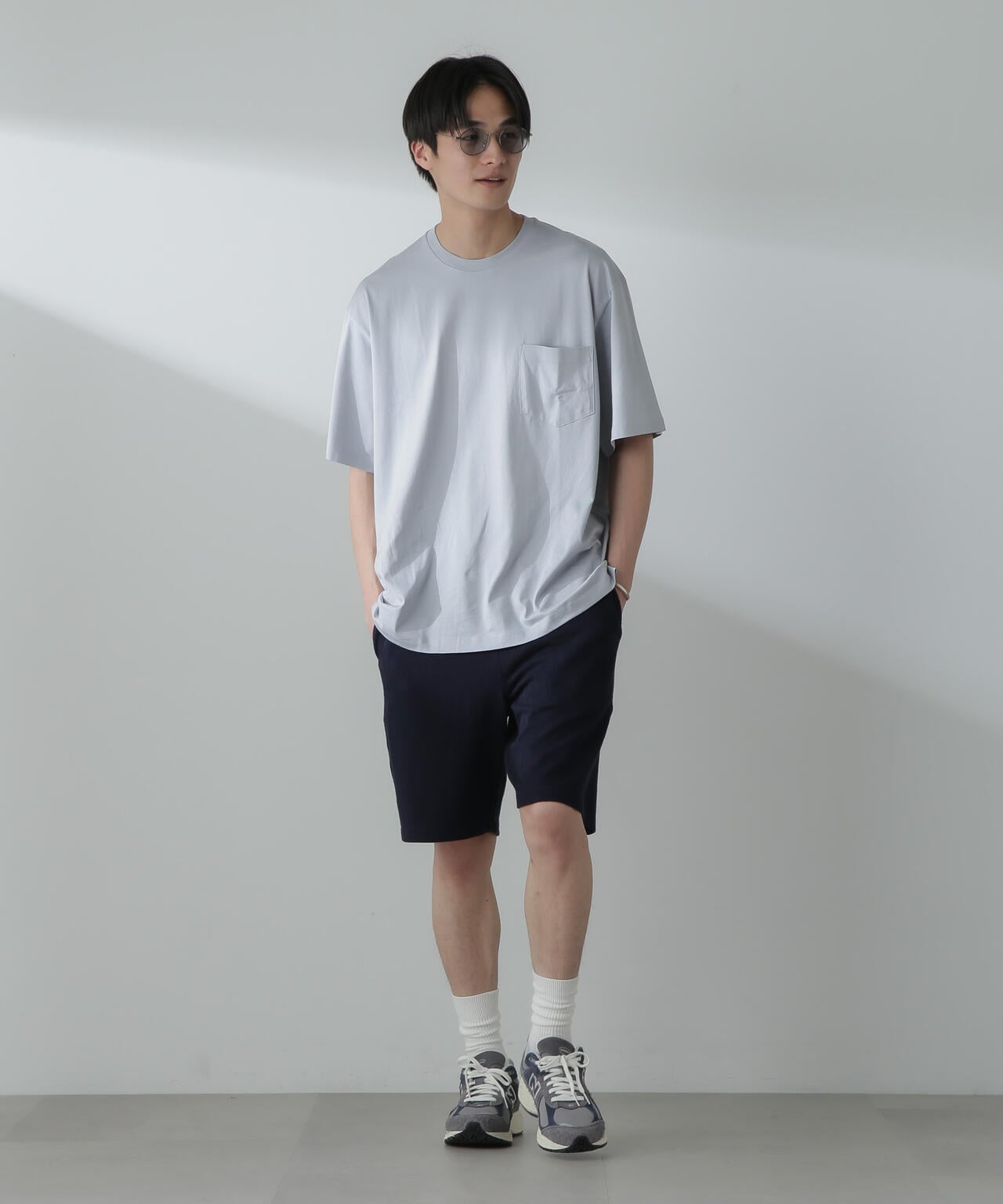 ヘリンボーン起毛ショートパンツ(セットアップ可) 6724128201